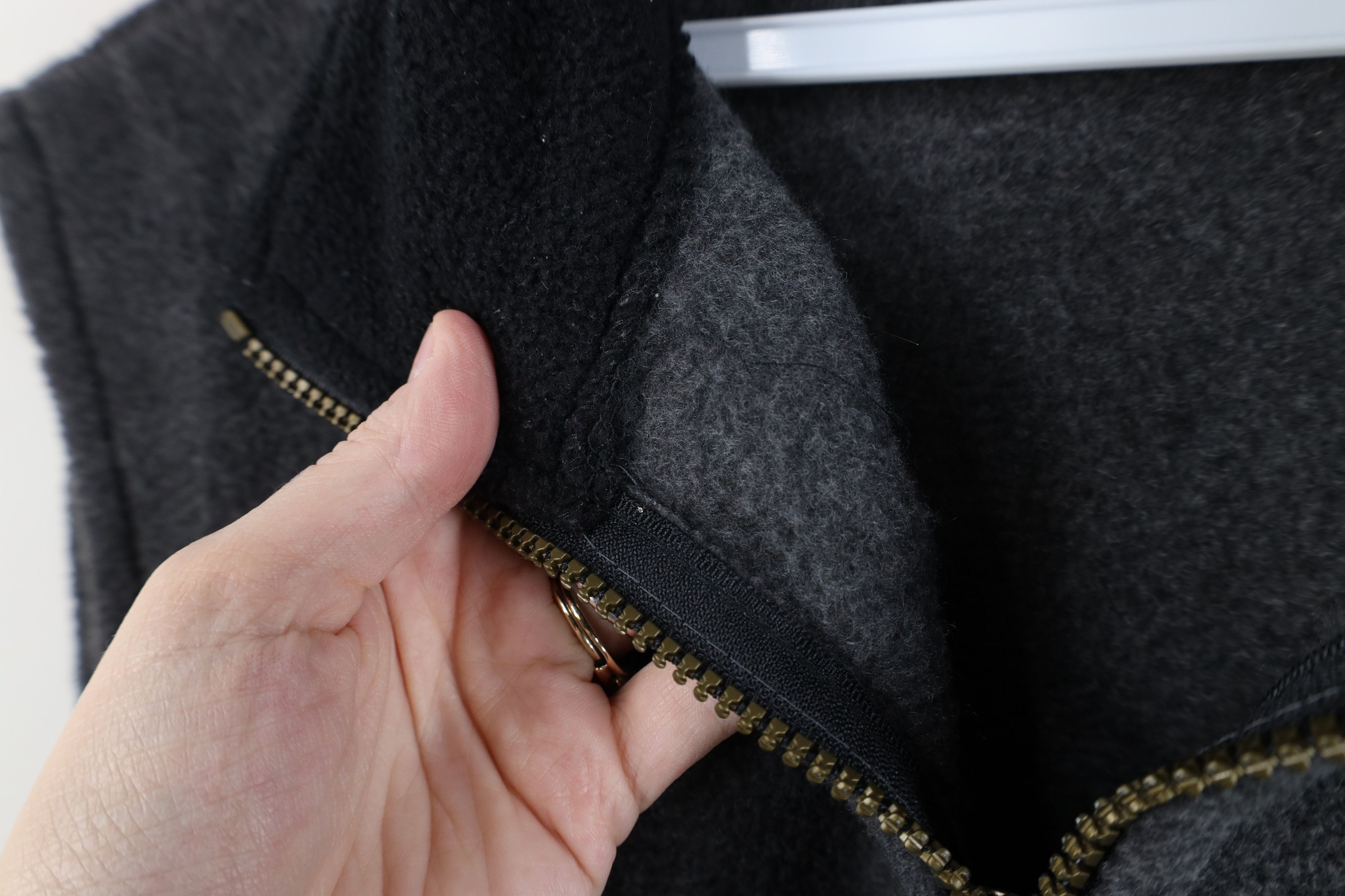 Vintage Vintage 90s Streetwear Fleece Full Zip Vest Jacket USA Size US XL / EU 56 / 4 - 5 Thumbnail