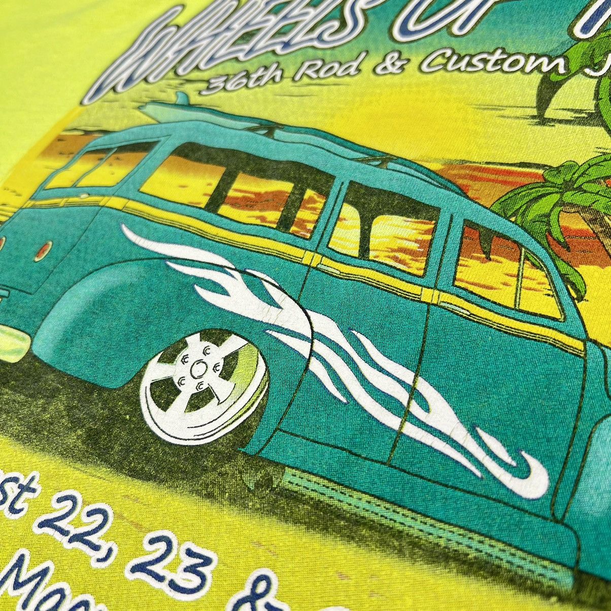 Vintage Car Tee Shirt Yellow Hot Rod Classic Custom Auto Graphic Size US XL / EU 56 / 4 - 11 Thumbnail