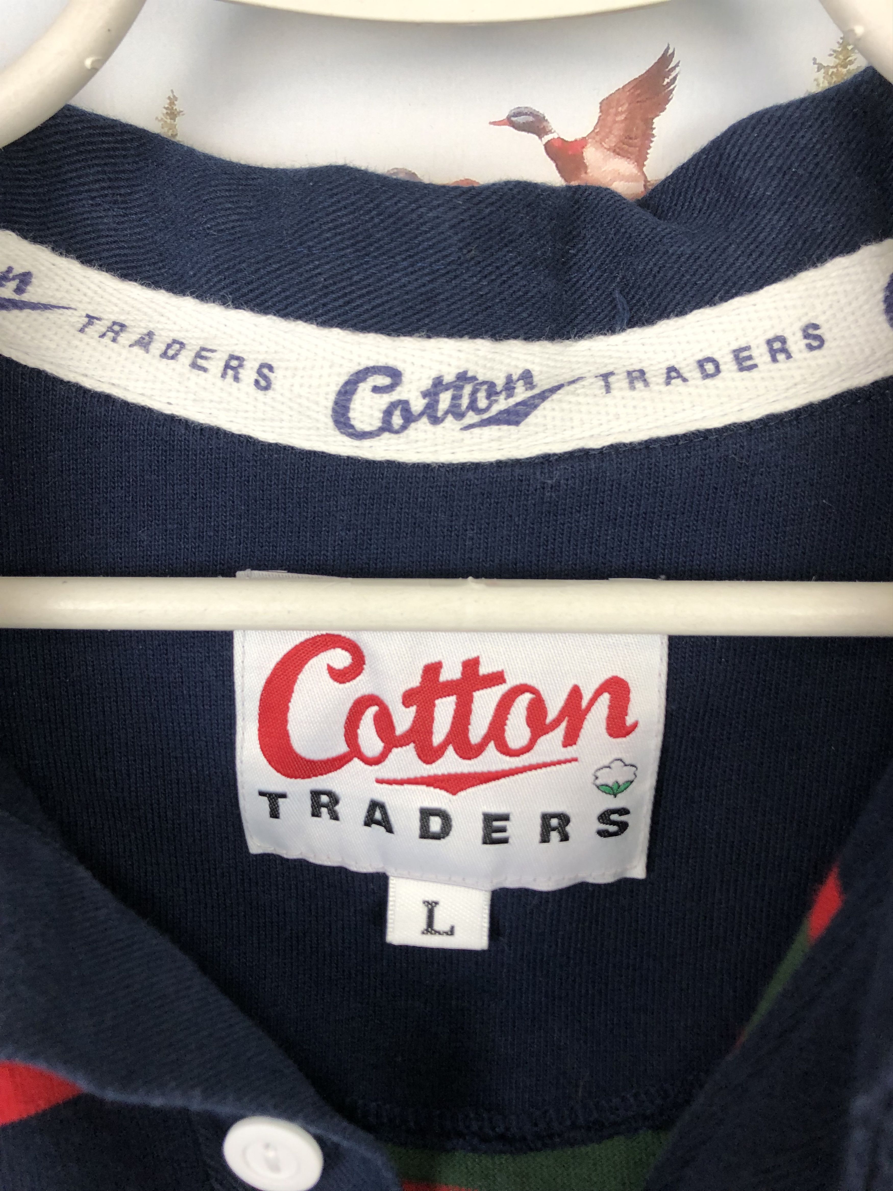 Vintage Vintage Leicester Tigers Rugby Union Cotton Traders Jersey Size US L / EU 52-54 / 3 - 8 Thumbnail
