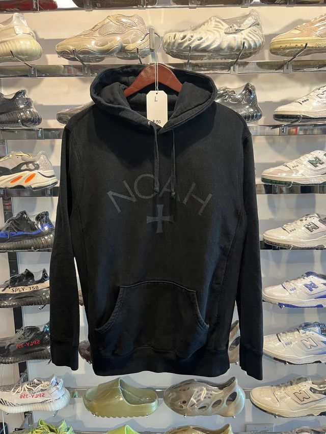 Noah Noah Core Logo Hoodie Tonal Black Size US L / EU 52-54 / 3 - 1 Thumbnail