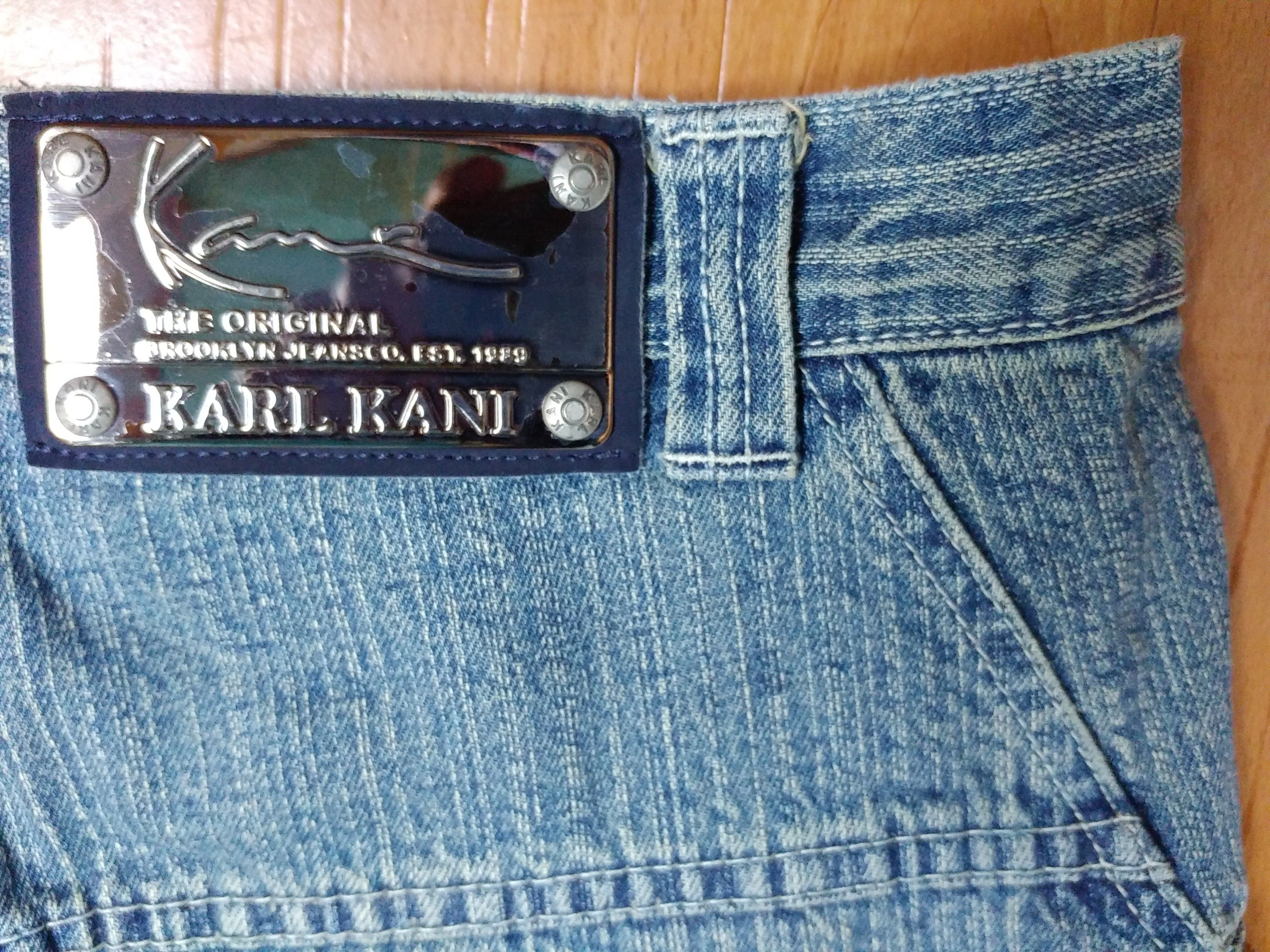 Karl Kani KARL KANI jeans, baggy, vintage Kani jeans, 90s hip hop W 32 Size US 32 / EU 48 - 9 Thumbnail
