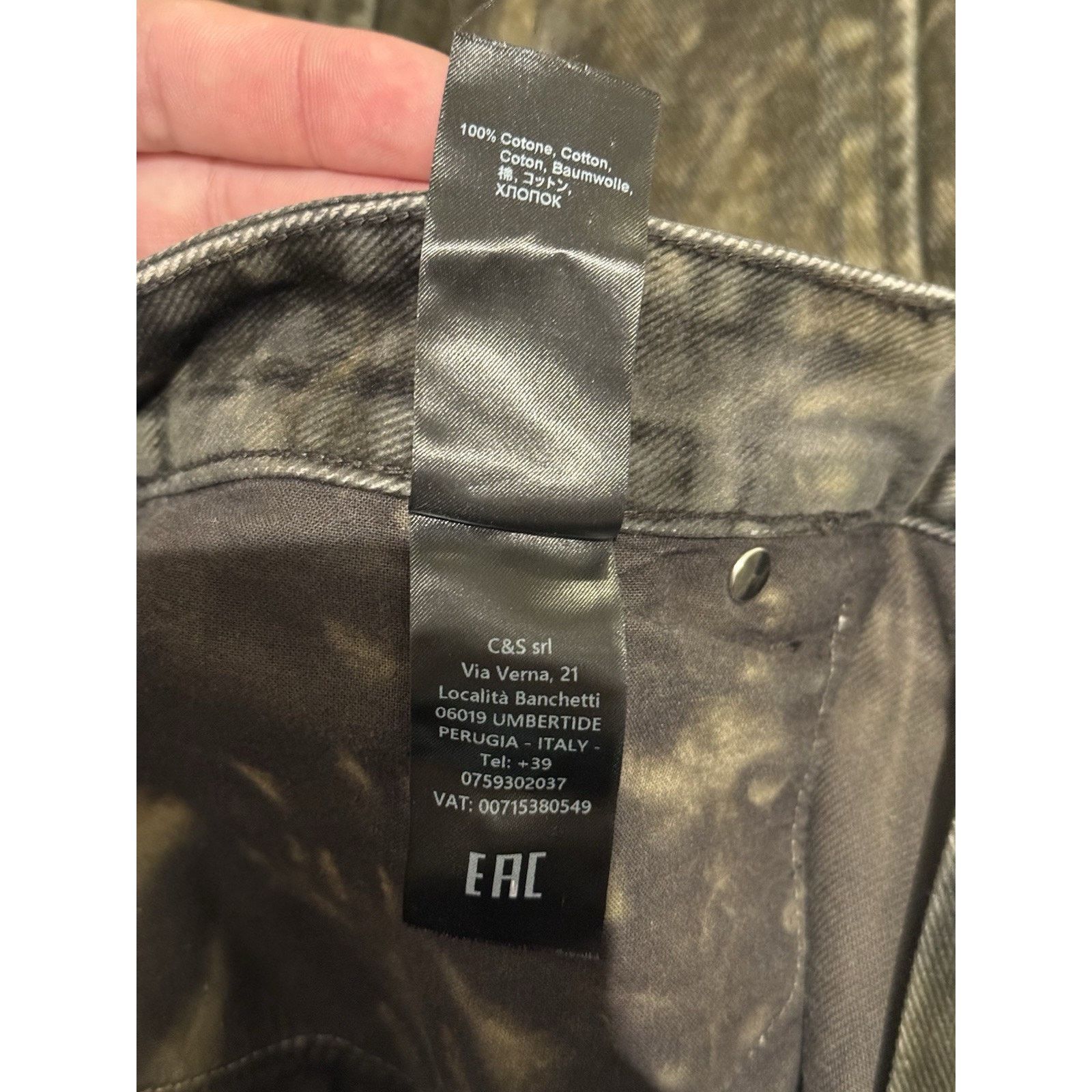 PDF PDF Channel Rich Kid Genius Flock Pants Green Size 36 Size US 36 / EU 52 - 7 Thumbnail