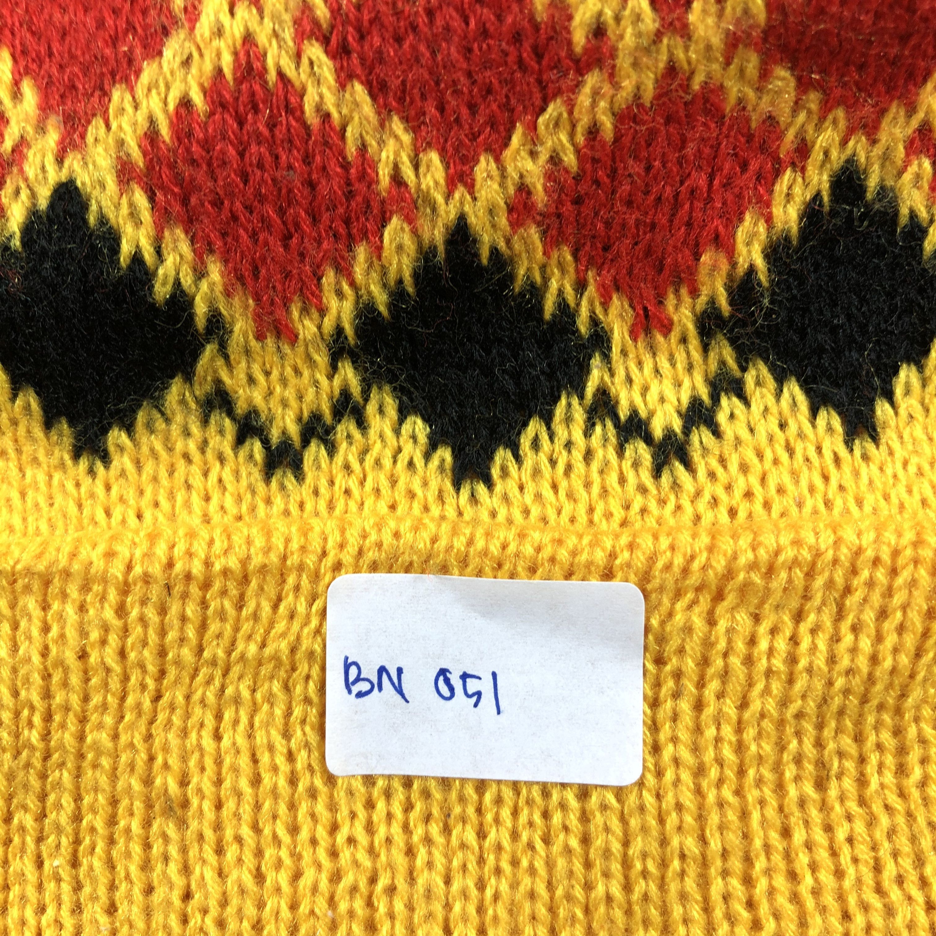 Japanese Brand × Vintage Vintage Checkered Beanie Size ONE SIZE - 5 Thumbnail