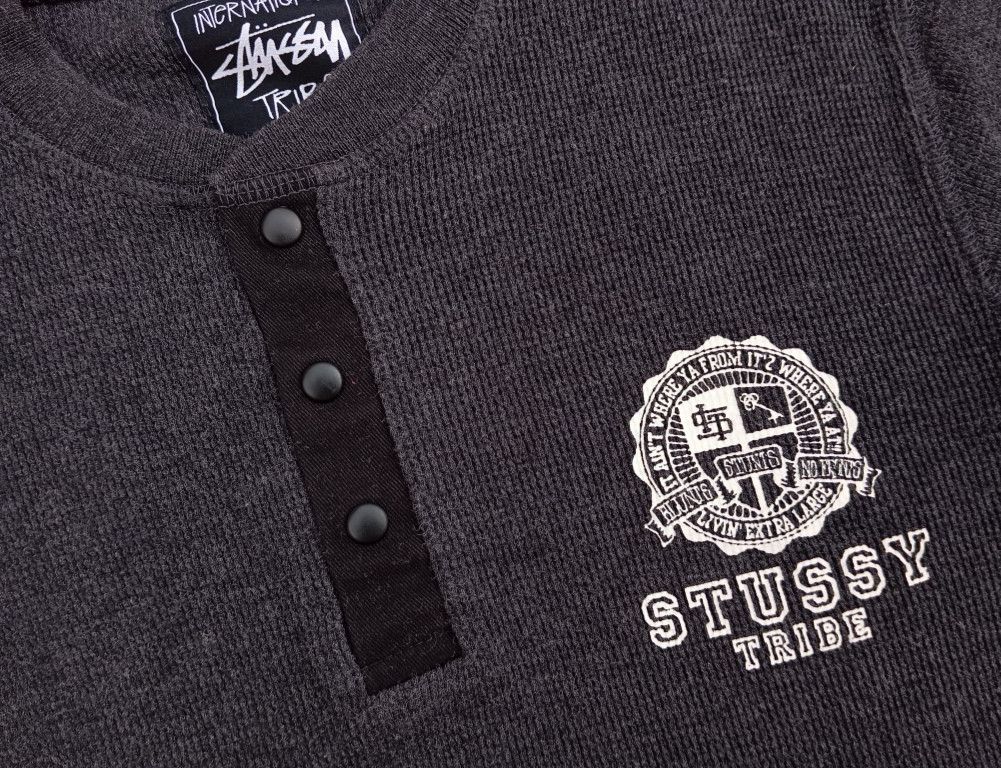 Stussy Stussy Tribe 😎 Thermal L/S Shirt 🌬️🌞 Streetwear Size US S / EU 44-46 / 1 - 1 Thumbnail