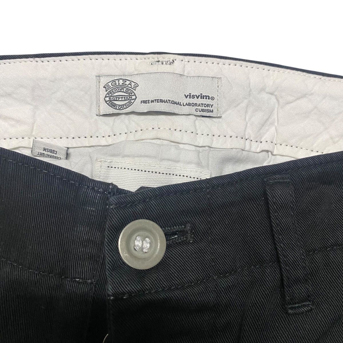 Visvim Visvim Black Trouser Cropped Pants Size US 32 / EU 48 - 21 Thumbnail