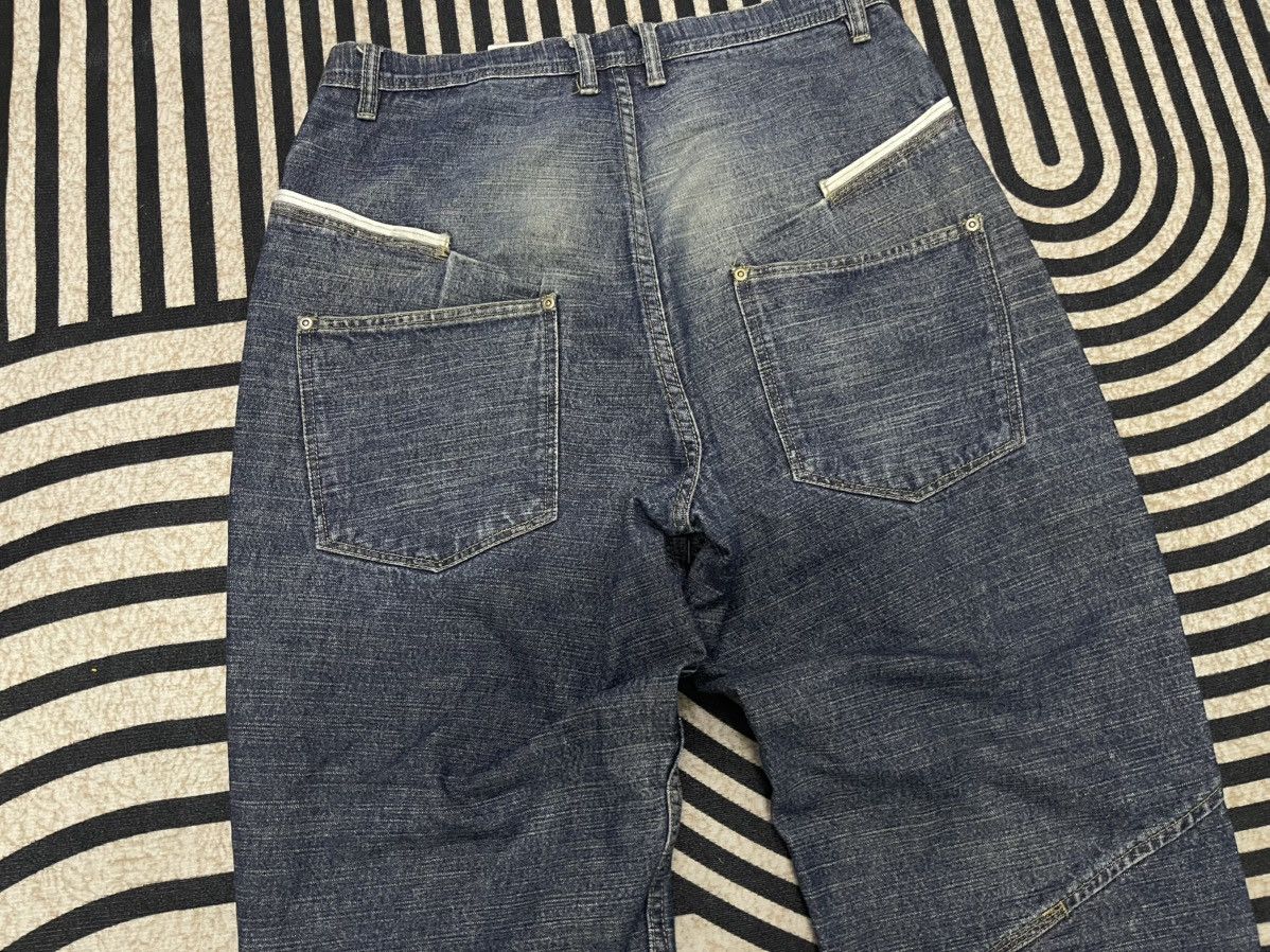 MasterPiece 2000s MASTERPIECE JAPAN BAGGY WASHABLE DISTRESSED JEANS Size US 32 / EU 48 - 17 Thumbnail
