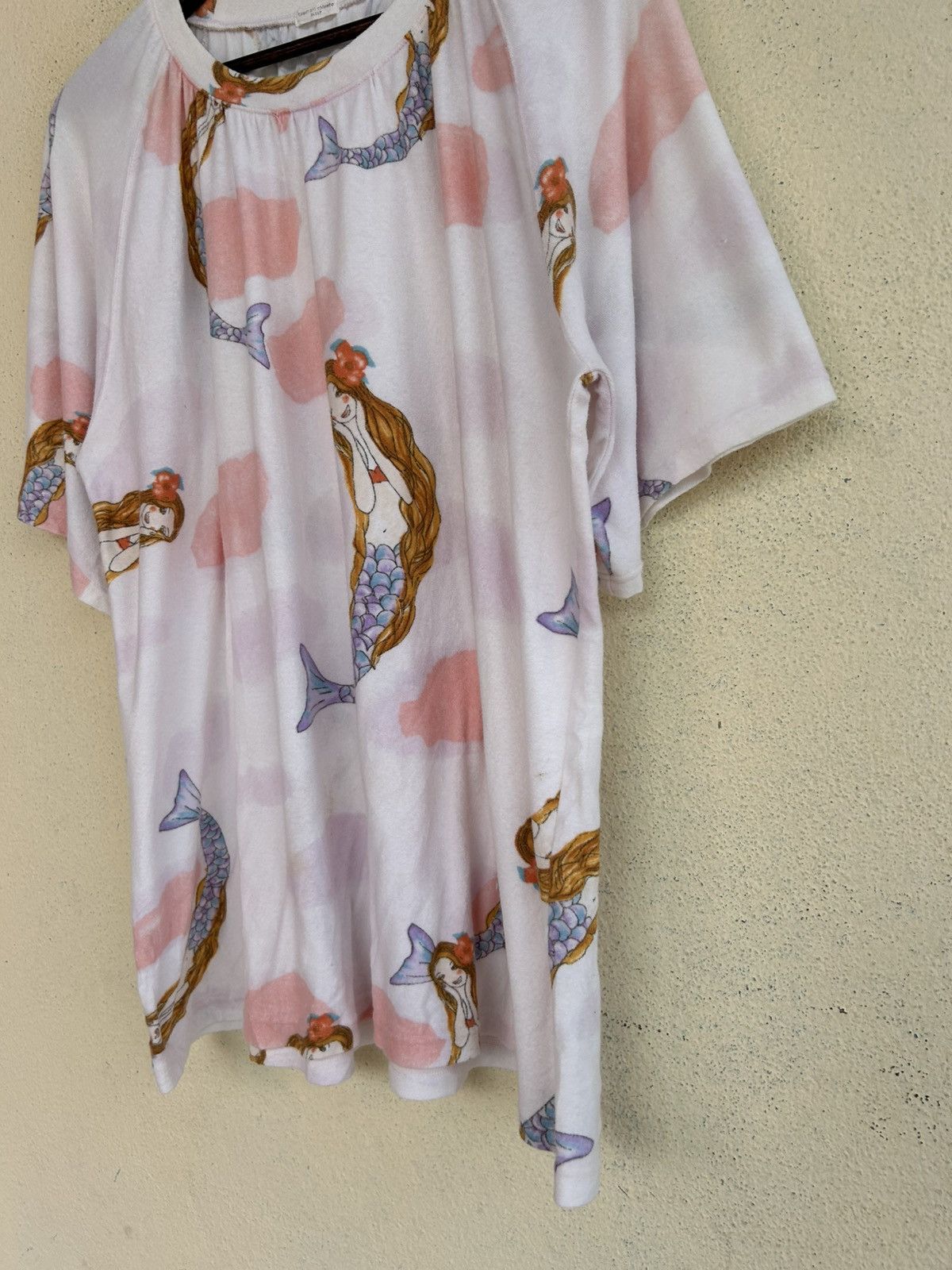 Tsumori Chisato Tsumori Chisato Sleep Mermaid Velvet Tshirt Size L / US 10 / IT 46 - 5 Thumbnail