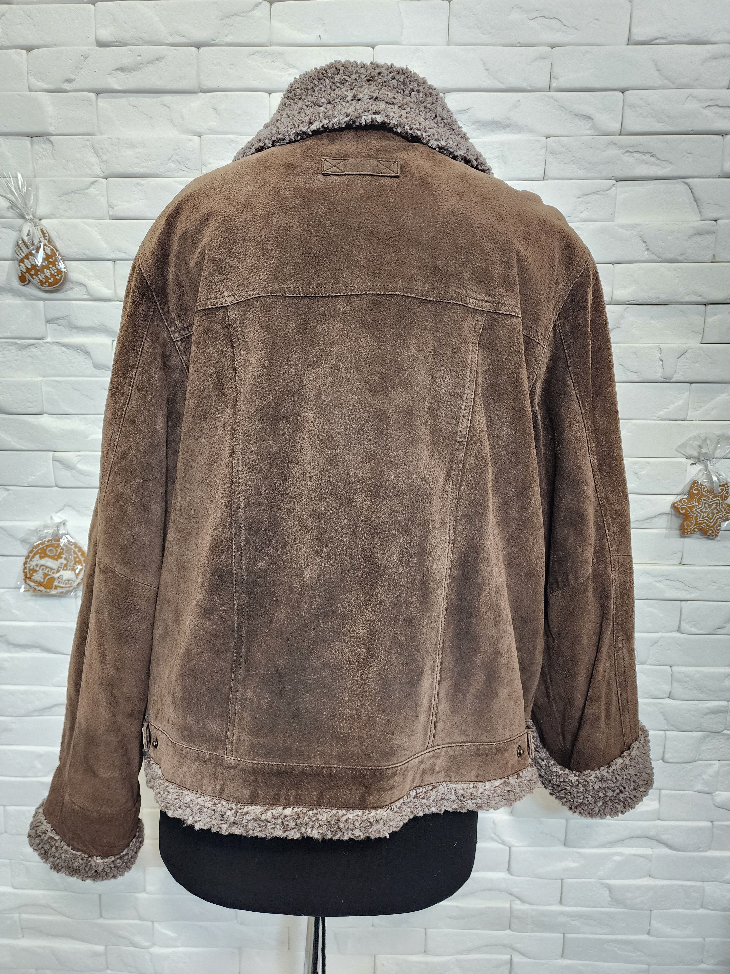 Furla Warm Coat: Women's Brown Fur Jacket Size XXL / US 16-18 / IT 52-54 - 2 Thumbnail