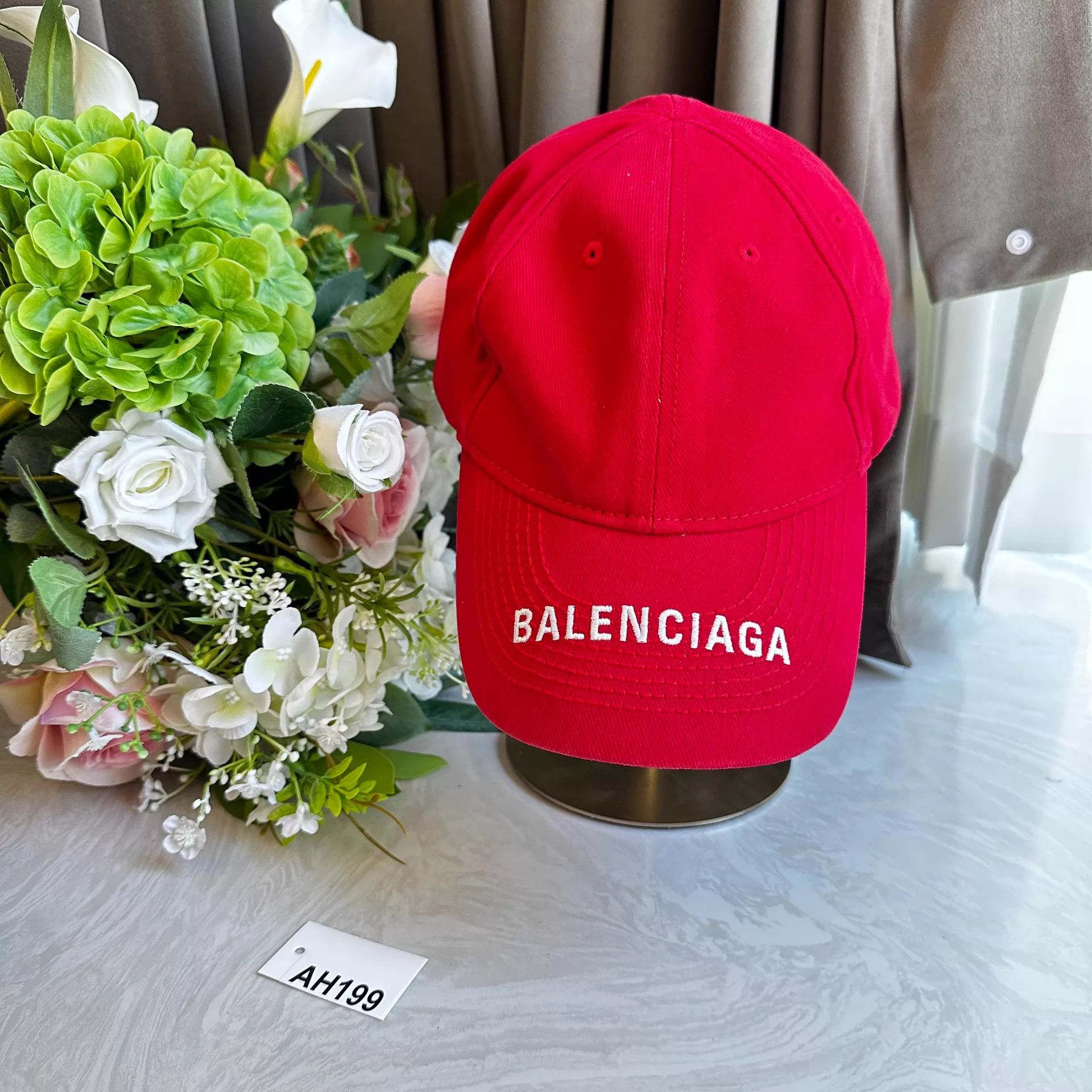 Balenciaga Balenciaga Logo Baseball Cap L AH199 Size ONE SIZE - 1 Thumbnail