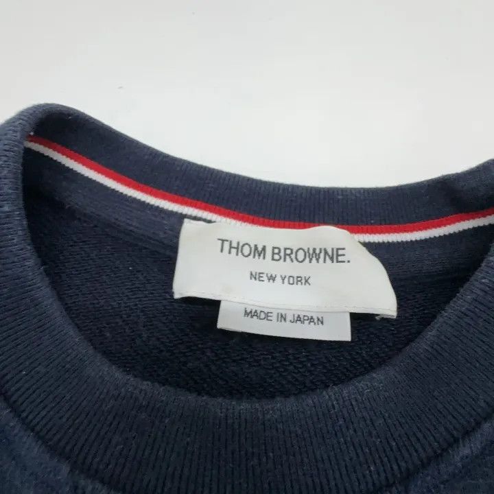 Thom Browne Thom Browne Classic Navy Sweatshirt for Men -2507 Size US M / EU 48-50 / 2 - 2 Thumbnail