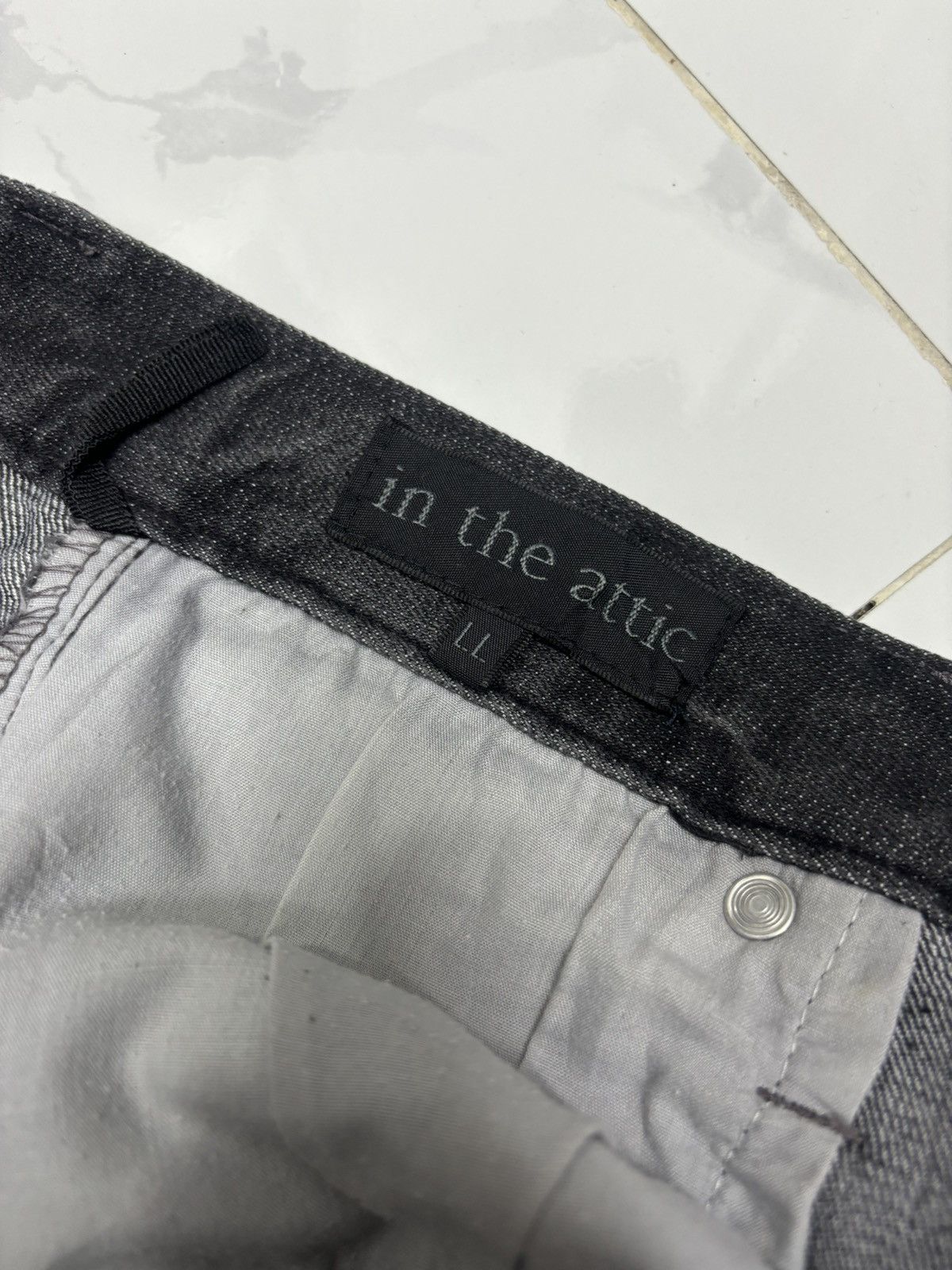 In The Attic 🔥IN THE ATTIC CLAWMARK PUNK DENIM JEANS Size US 30 / EU 46 - 9 Thumbnail