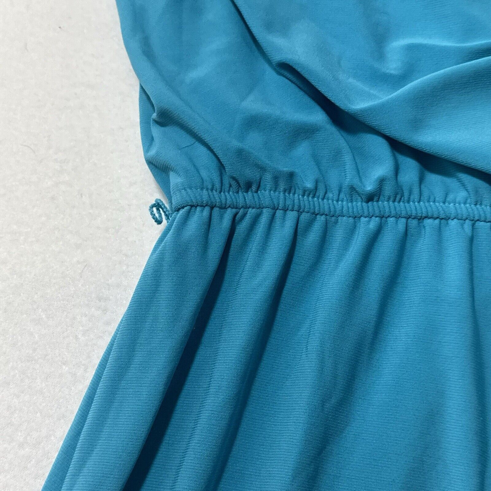 Other Gabby Skye 10 Blue Pullover Drape Top Lightweight Dress Size L / US 10 / IT 46 - 5 Thumbnail