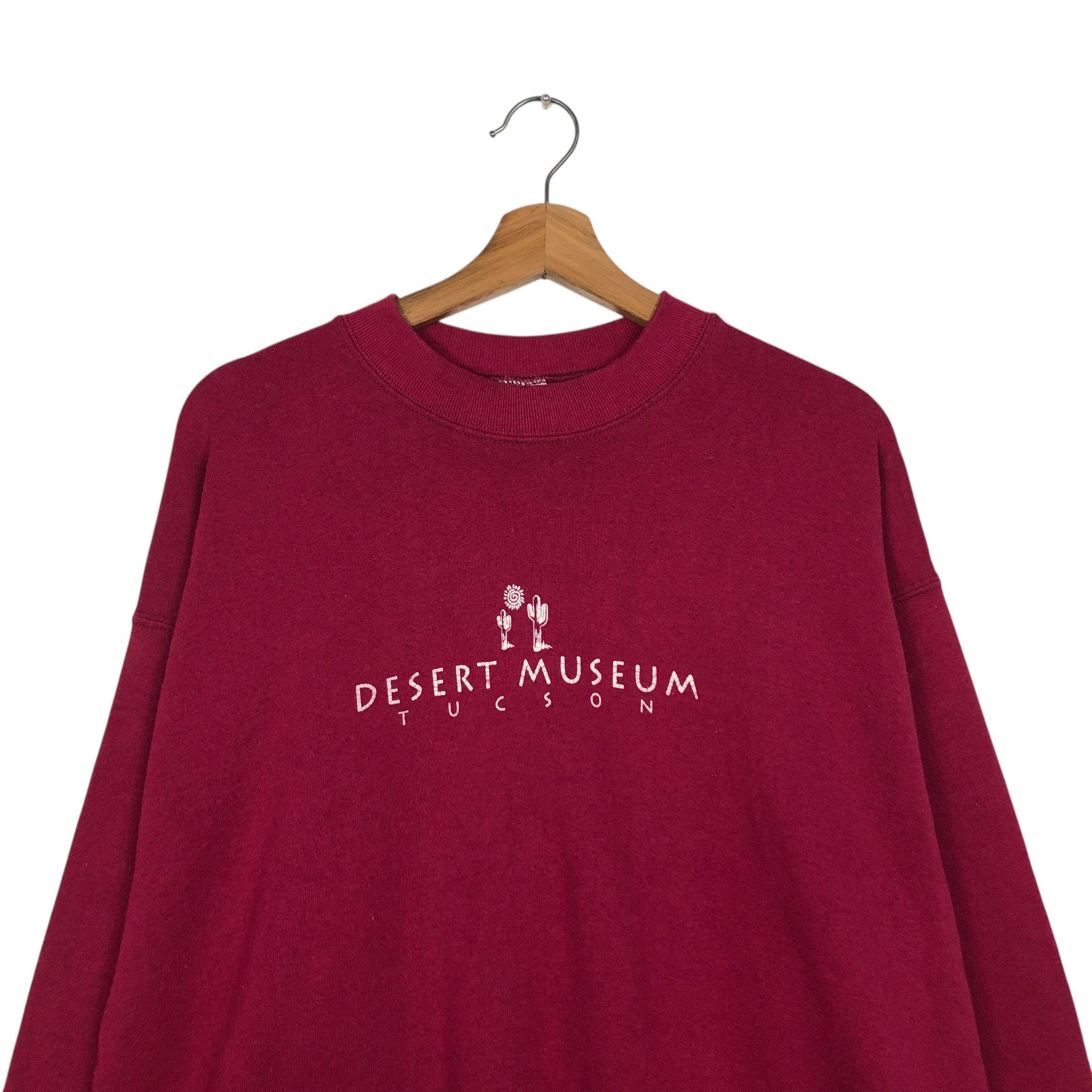 Vintage 📌Vintage Sweatshirt Desert Museum Tucson Issey Miyake Size US L / EU 52-54 / 3 - 4 Thumbnail