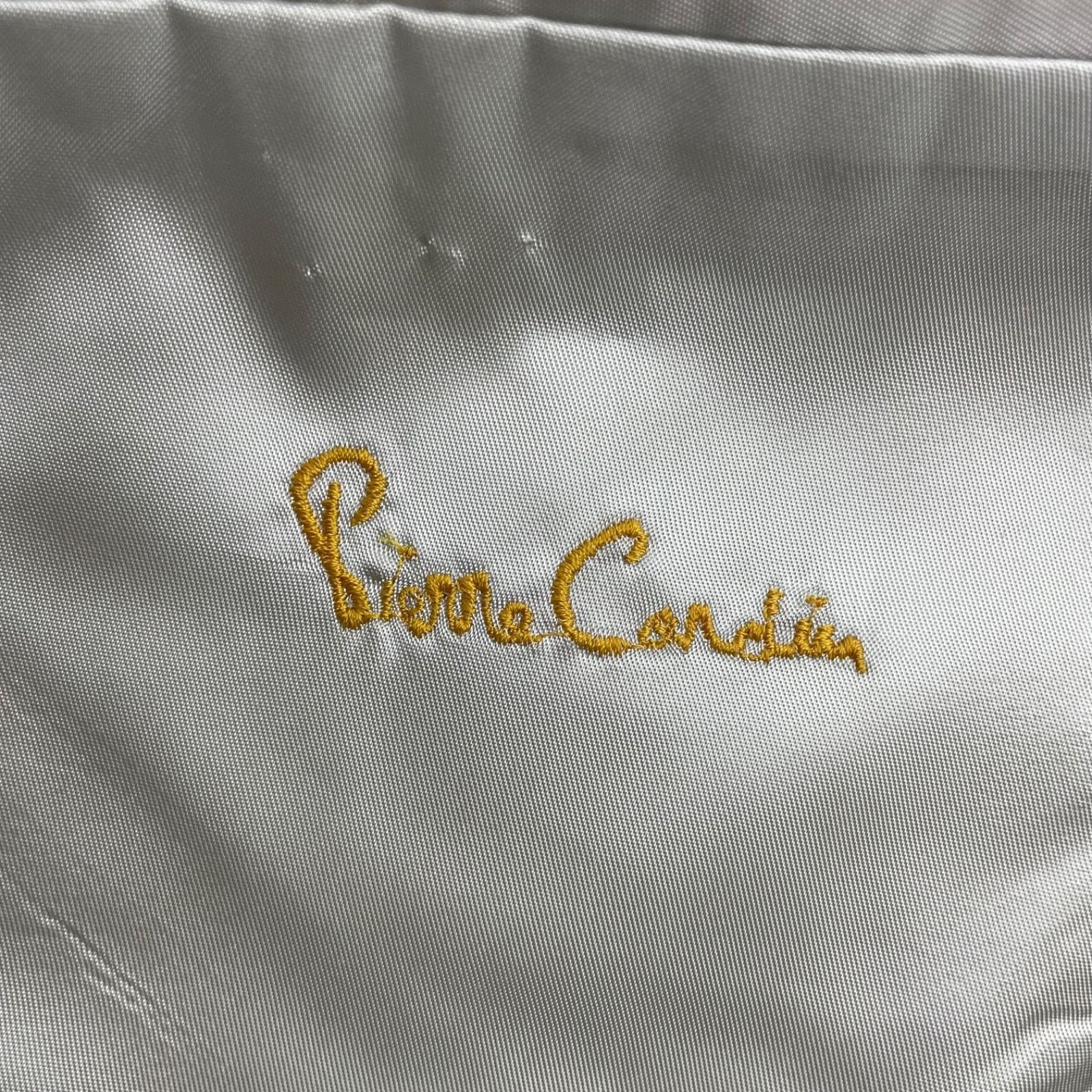 Pierre Cardin VTG Pierre Cardin Men's 100% Wool Tuxedo Jacket Black Shadow Size 40L - 6 Thumbnail
