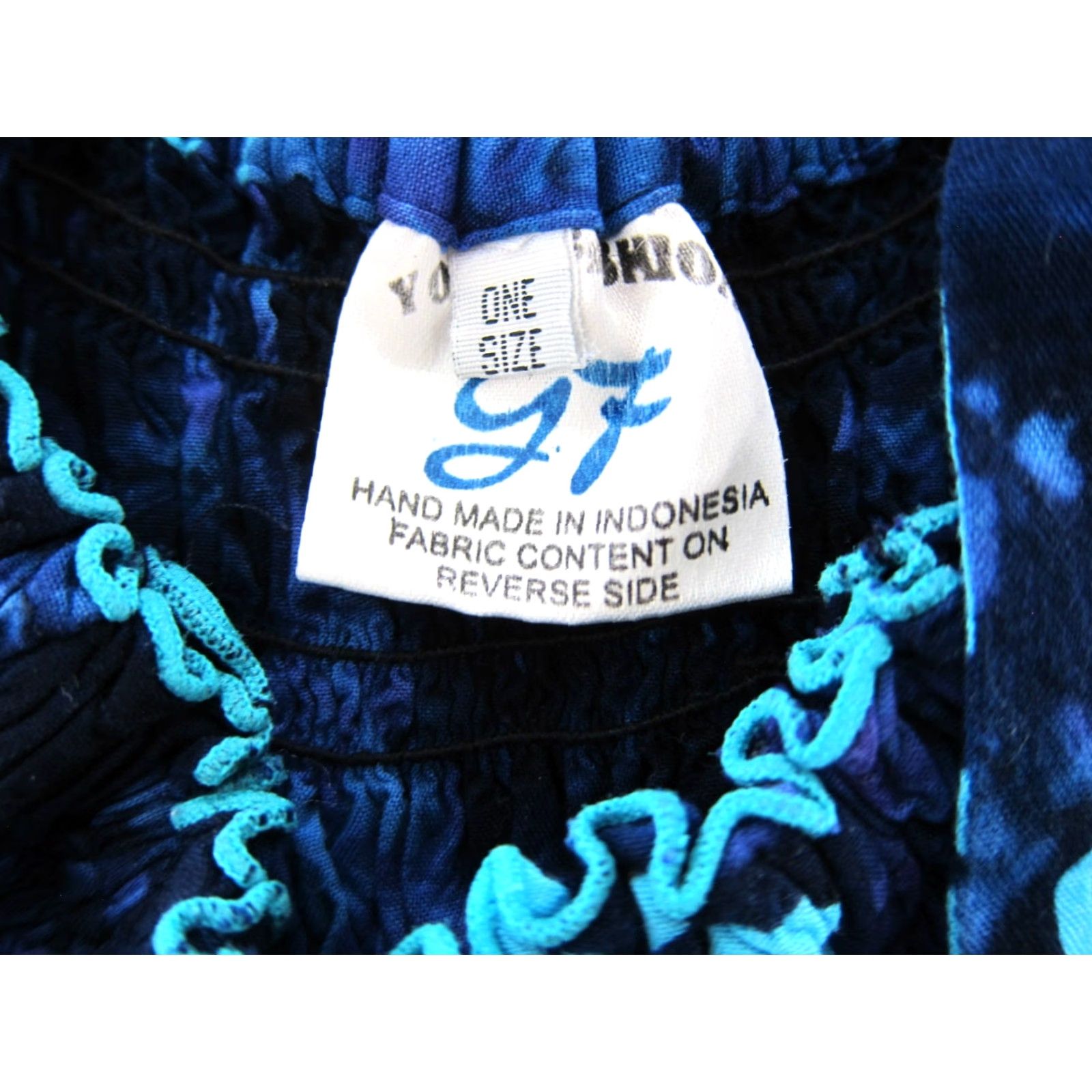 Vintage VINTAGE Young Fashion Blue Tropical Hawaiian Floral Long Maxi Tank Sun Dress M Size M / US 6-8 / IT 42-44 - 3 Thumbnail