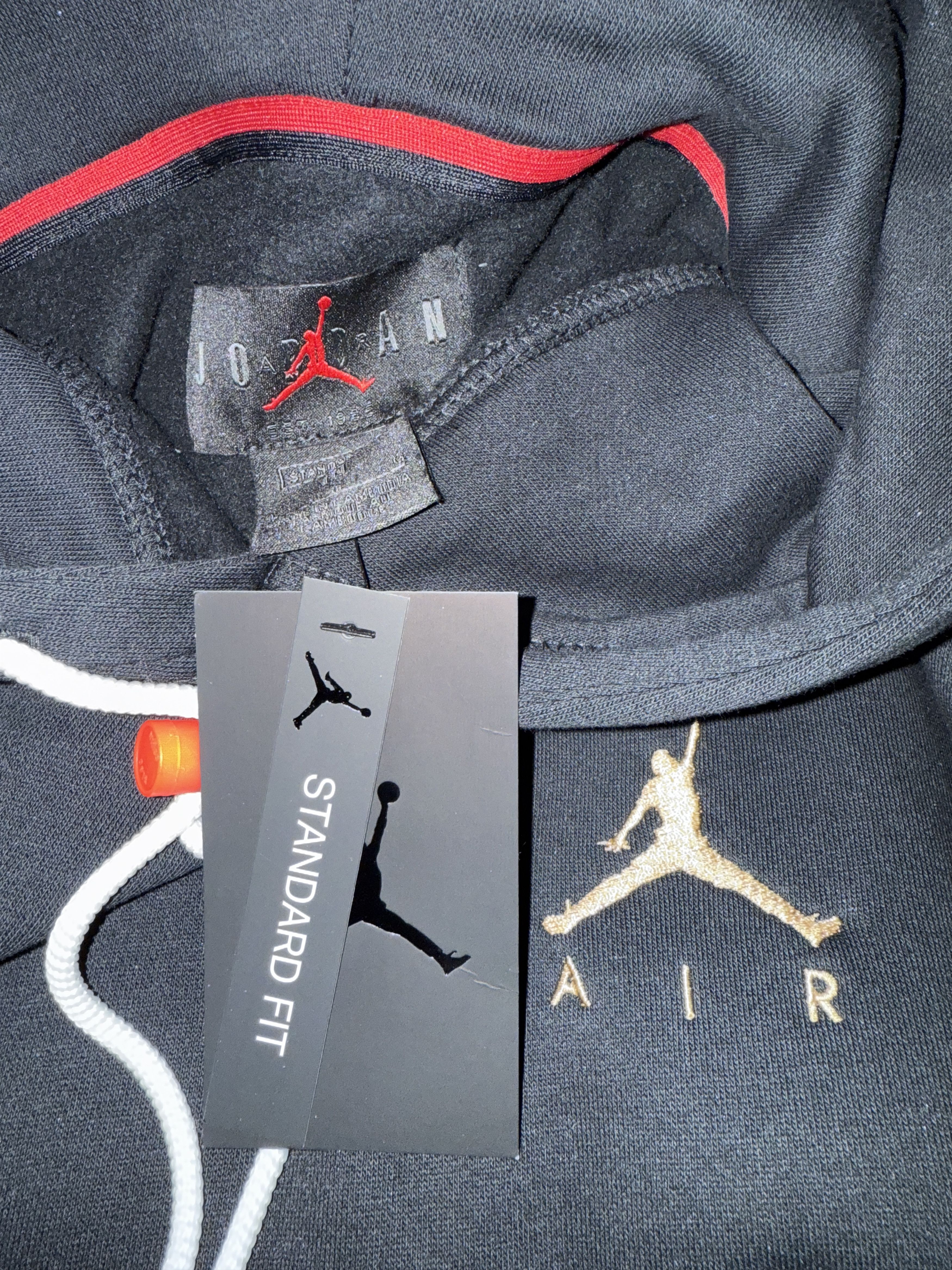 Jordan Brand Gold Logo Jordan Hoodie *NWT* Size US L / EU 52-54 / 3 - 3 Thumbnail