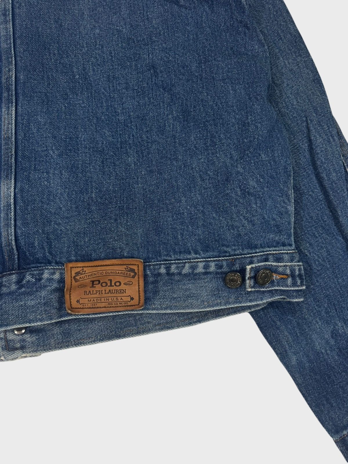 Polo Ralph Lauren Vintage Ralph Lauren Denim Jacket Corduroy Collar Kanye West Size US L / EU 52-54 / 3 - 11 Thumbnail