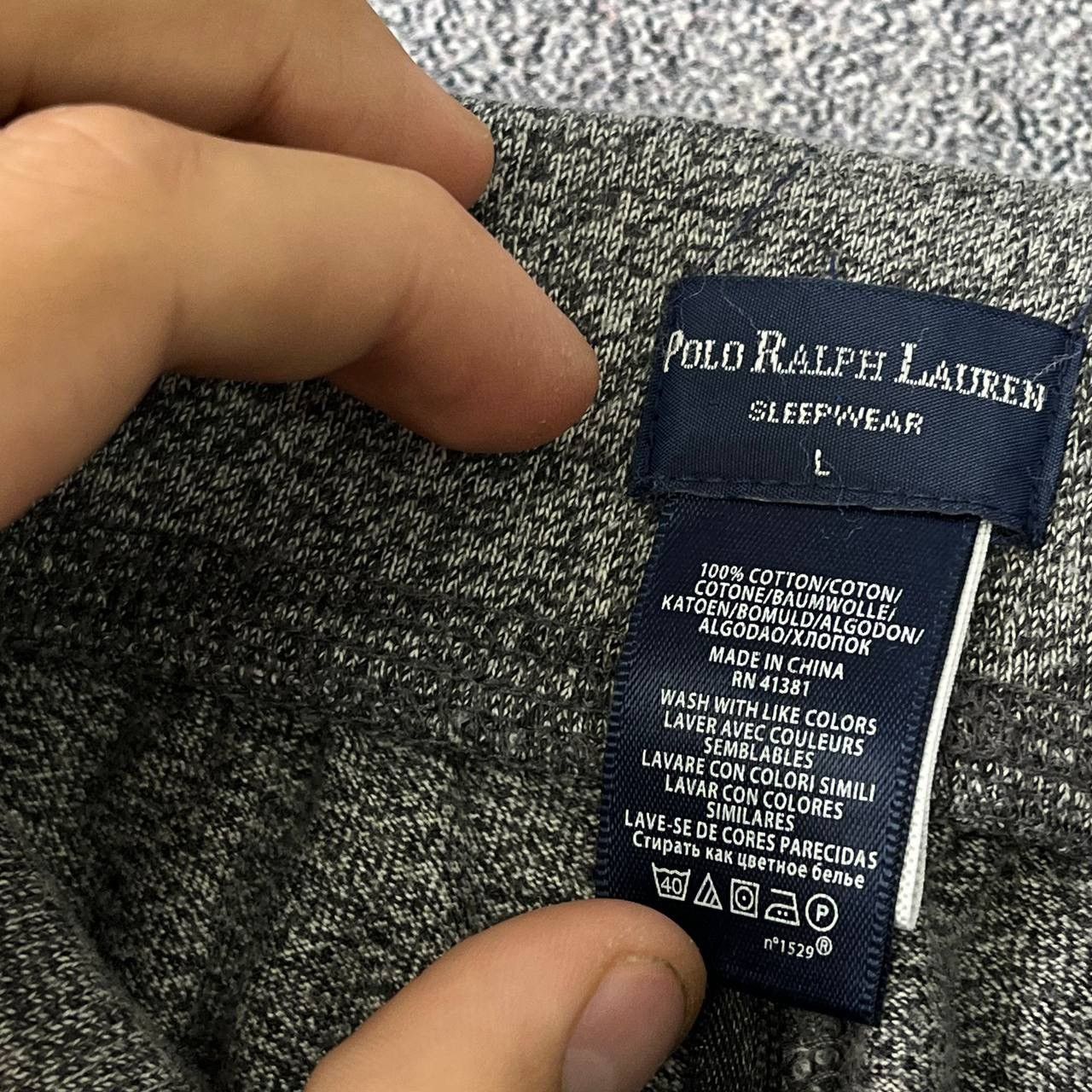 Polo Ralph Lauren Vintage Polo Raplh Lauren Baggy Slepwear Pants Size L Size US 33 - 14 Thumbnail