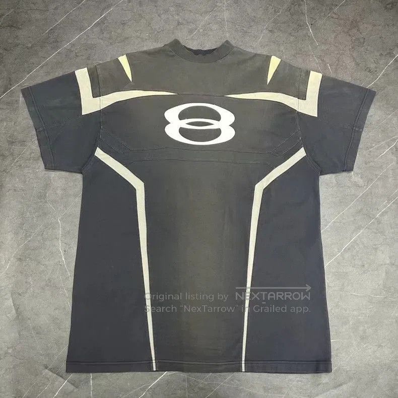 Balenciaga Balenciaga 24FW Distressed Racing Short Sleeve. Size US M / EU 48-50 / 2 - 1 Thumbnail