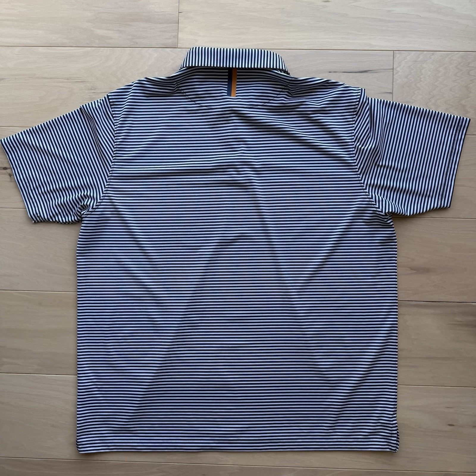 Other Rhoback Polo Shirt 3XL Navy White Striped Golf Tennis Size US XXL / EU 58 / 5 - 7 Thumbnail