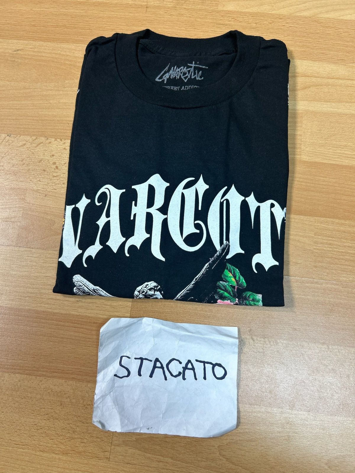 Gnarcotic × Rap Tees Gnarcotic Lil Gnar Love Has No Face Tee Black Size US M / EU 48-50 / 2 - 5 Thumbnail