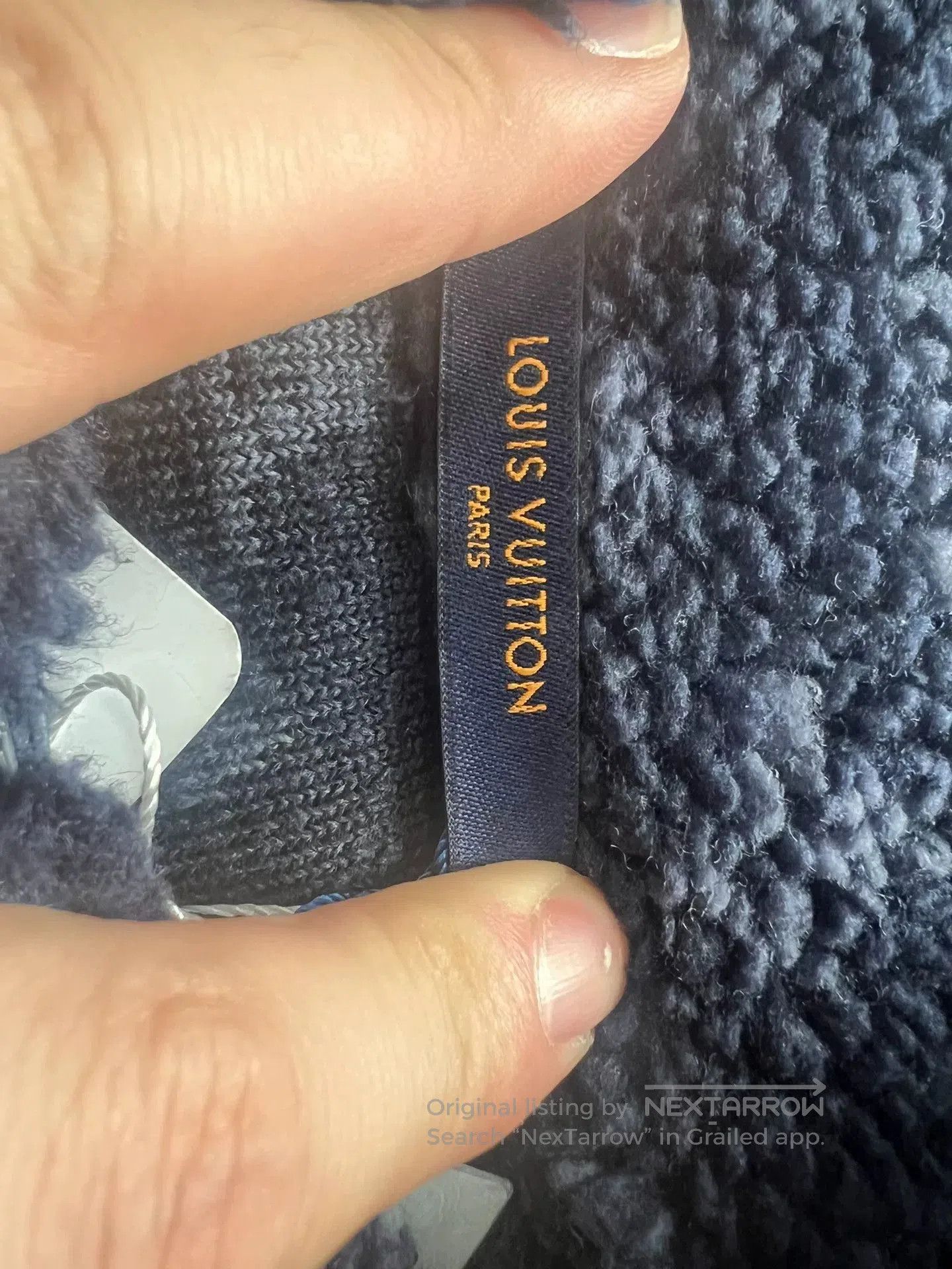 Louis Vuitton lv teddy coat in blue size L. Size US L / EU 52-54 / 3 - 3 Thumbnail