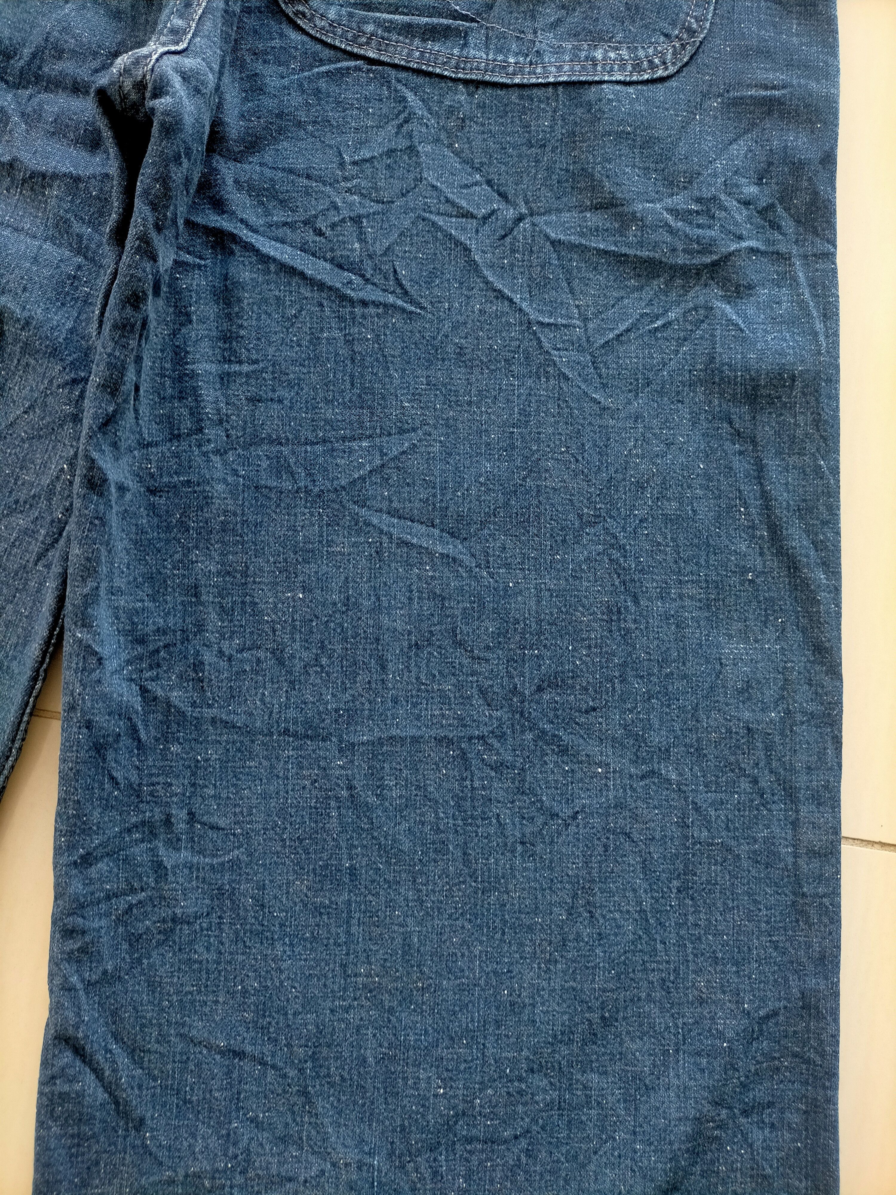 Orslow Orslow Made in Japan Wide Leg Flare Buckle Blue Jeans Size US 32 / EU 48 - 15 Thumbnail