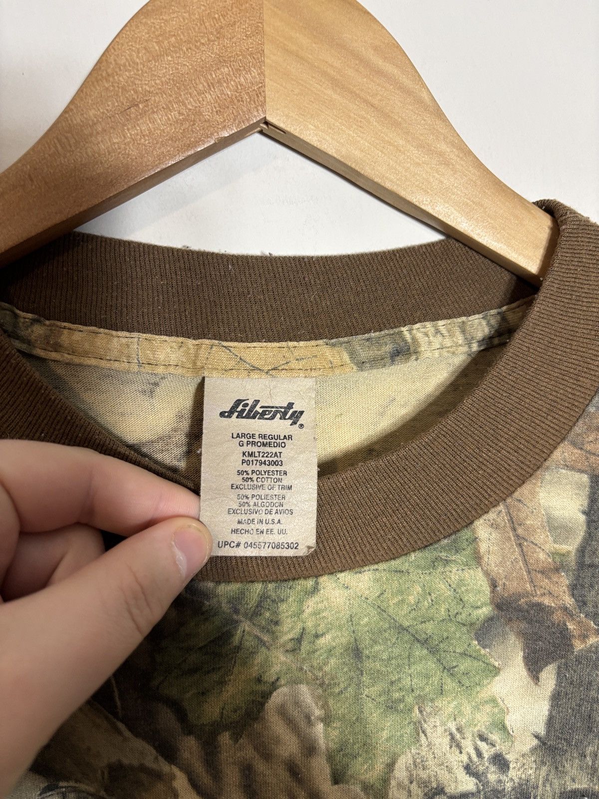Liberty Vtg Liberty Realtree Advantage Camo Long Sleeve Shirt Large Size US L / EU 52-54 / 3 - 2 Thumbnail