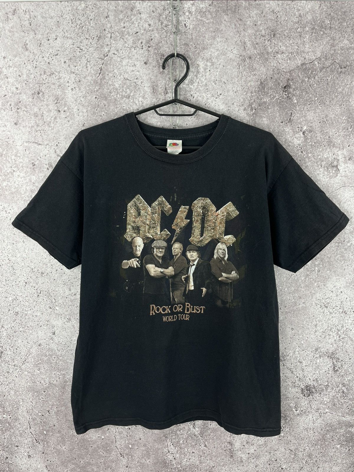 AC/DC Ac/Dc Rock or Bust World Tour 2015 Big Logo Size M Size US M / EU 48-50 / 2 - 1 Thumbnail
