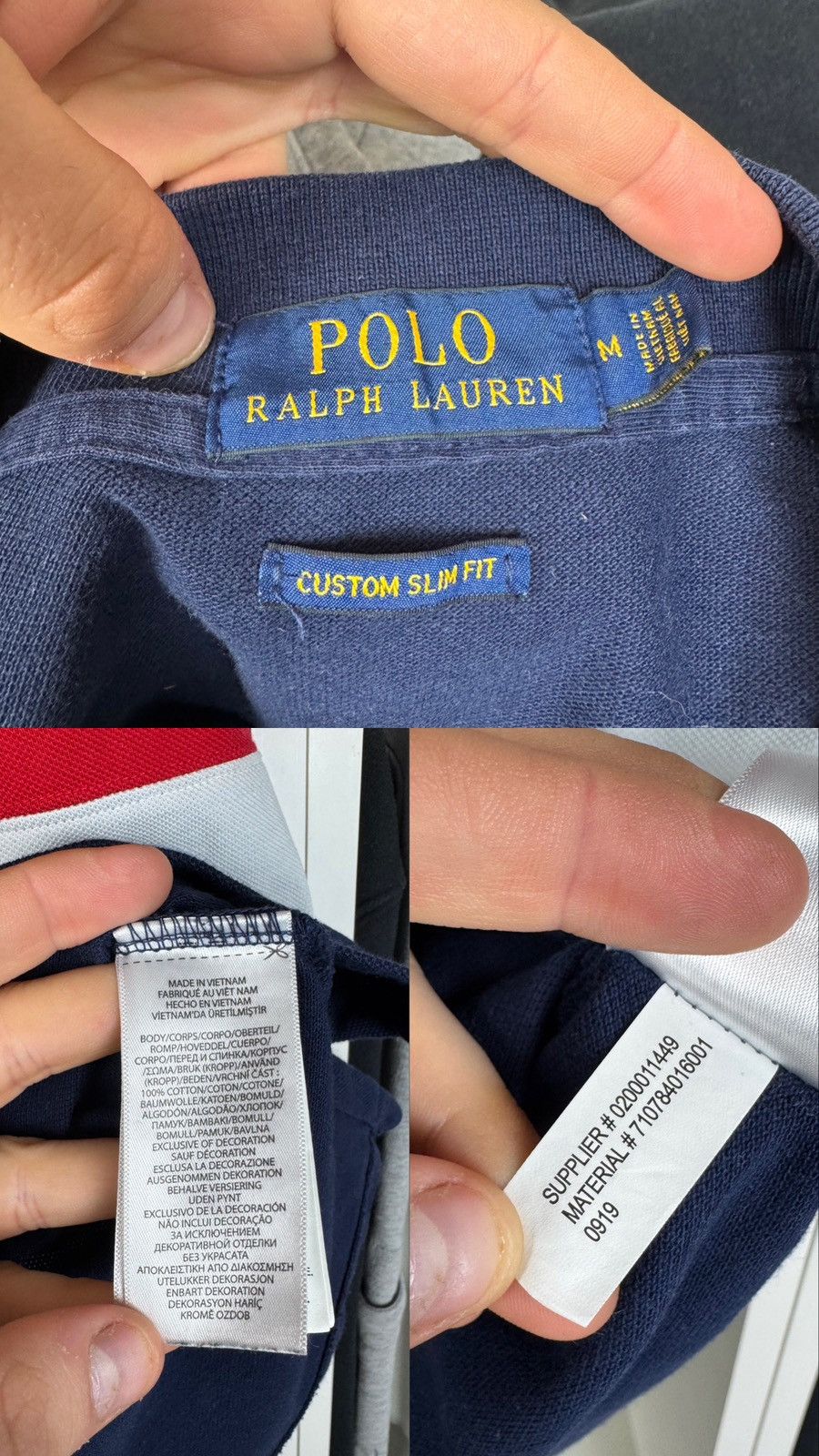 Polo Ralph Lauren Polo Ralph Lauren 1967 Shield Polo T-shirt Size US M / EU 48-50 / 2 - 7 Thumbnail