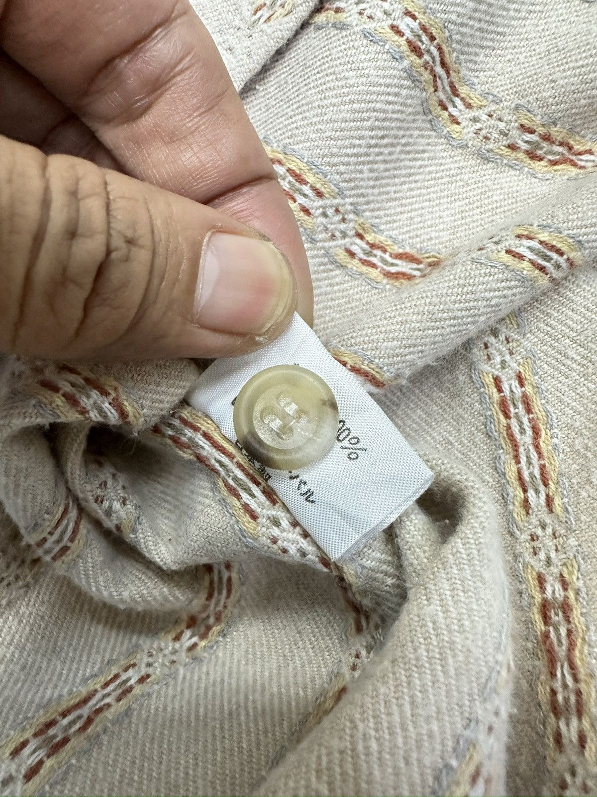 Nigel Cabourn Rare Nigel Cabourn Vintage Flannel Corduroy Patchwork MJ111 Size US M / EU 48-50 / 2 - 9 Thumbnail