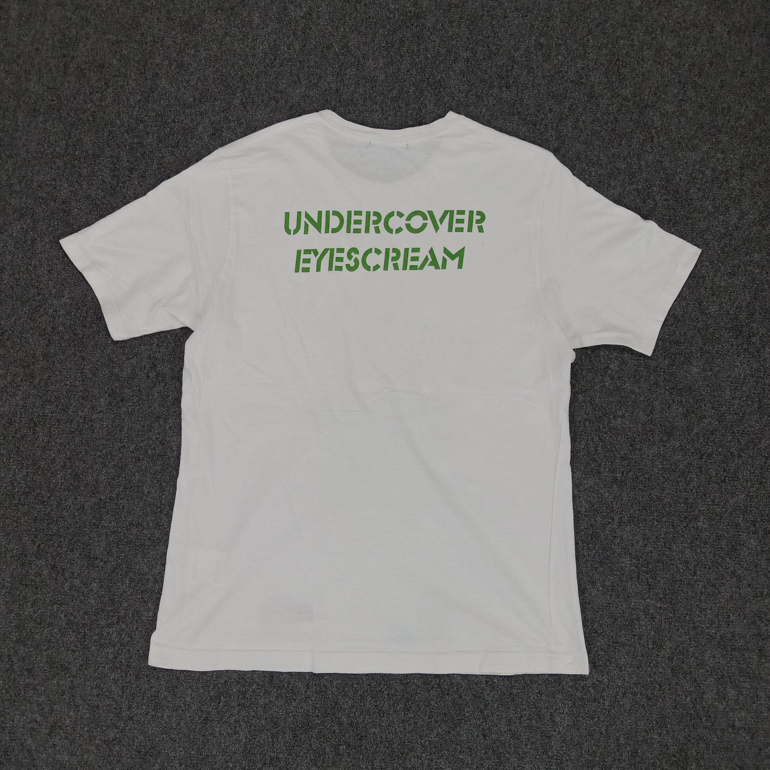 Jun Takahashi × Undercover × Vintage Undercover by Jun Takahashi Eyescream Tshirt Size US M / EU 48-50 / 2 - 5 Thumbnail