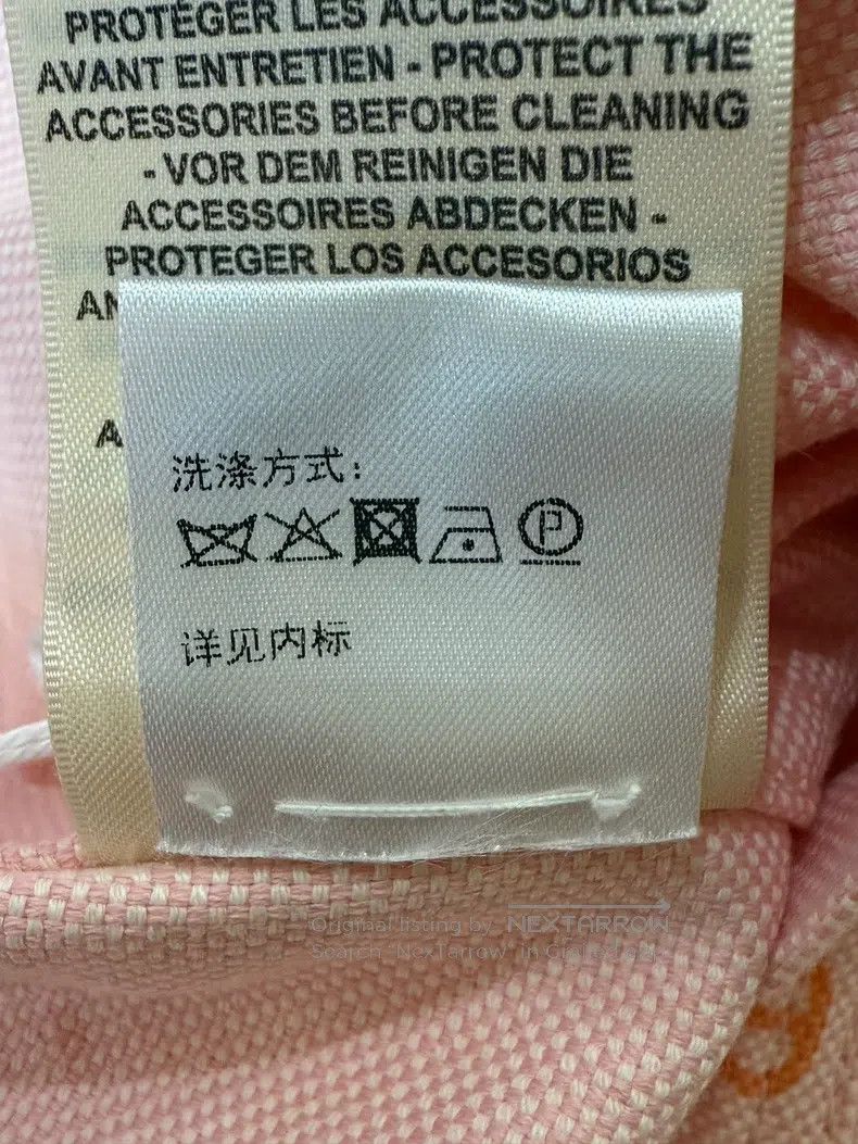 Hermes Hermes Pink Pig Nose Denim Jacket Size XXS / US 00 / IT 34 - 7 Thumbnail
