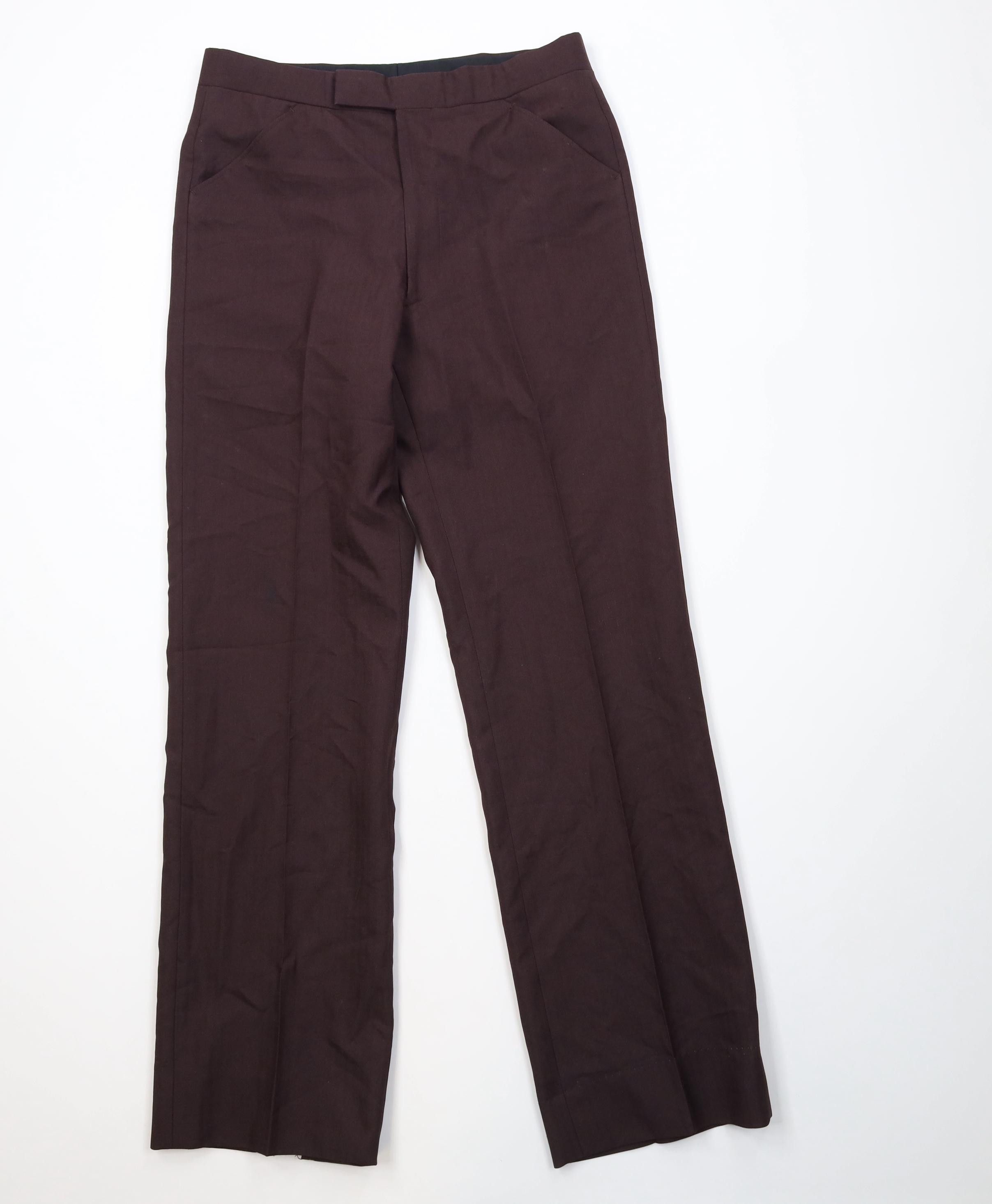 Vintage Vintage 90s Streetwear Striped Knit Wide Leg Chino Pants Size US 32 / EU 48 - 1 Thumbnail