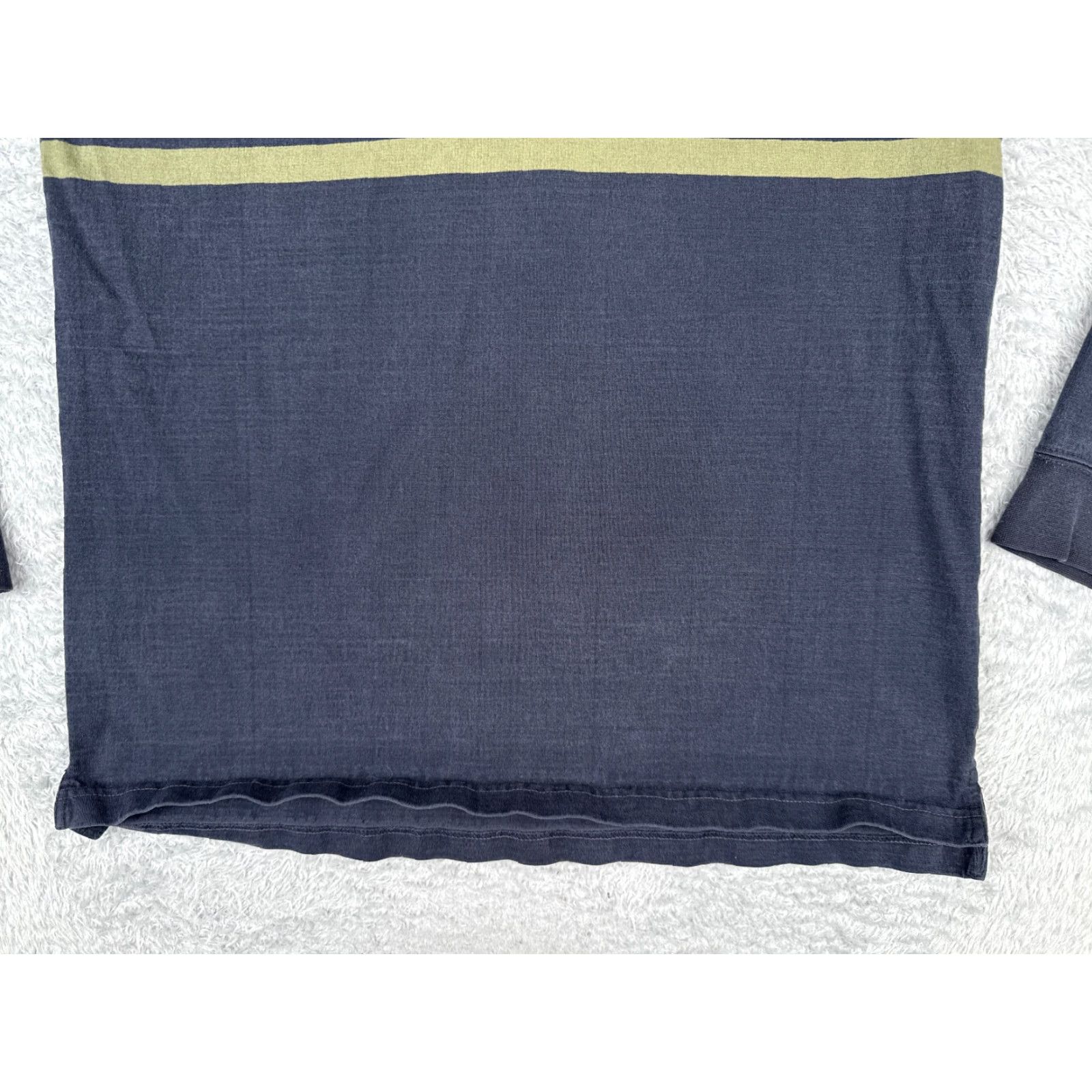 Vintage VINTAGE Sonoma Polo Shirt Men XL Green Blue Long Sleeve Rugby Jersey Slim Fit Size US XL / EU 56 / 4 - 5 Thumbnail