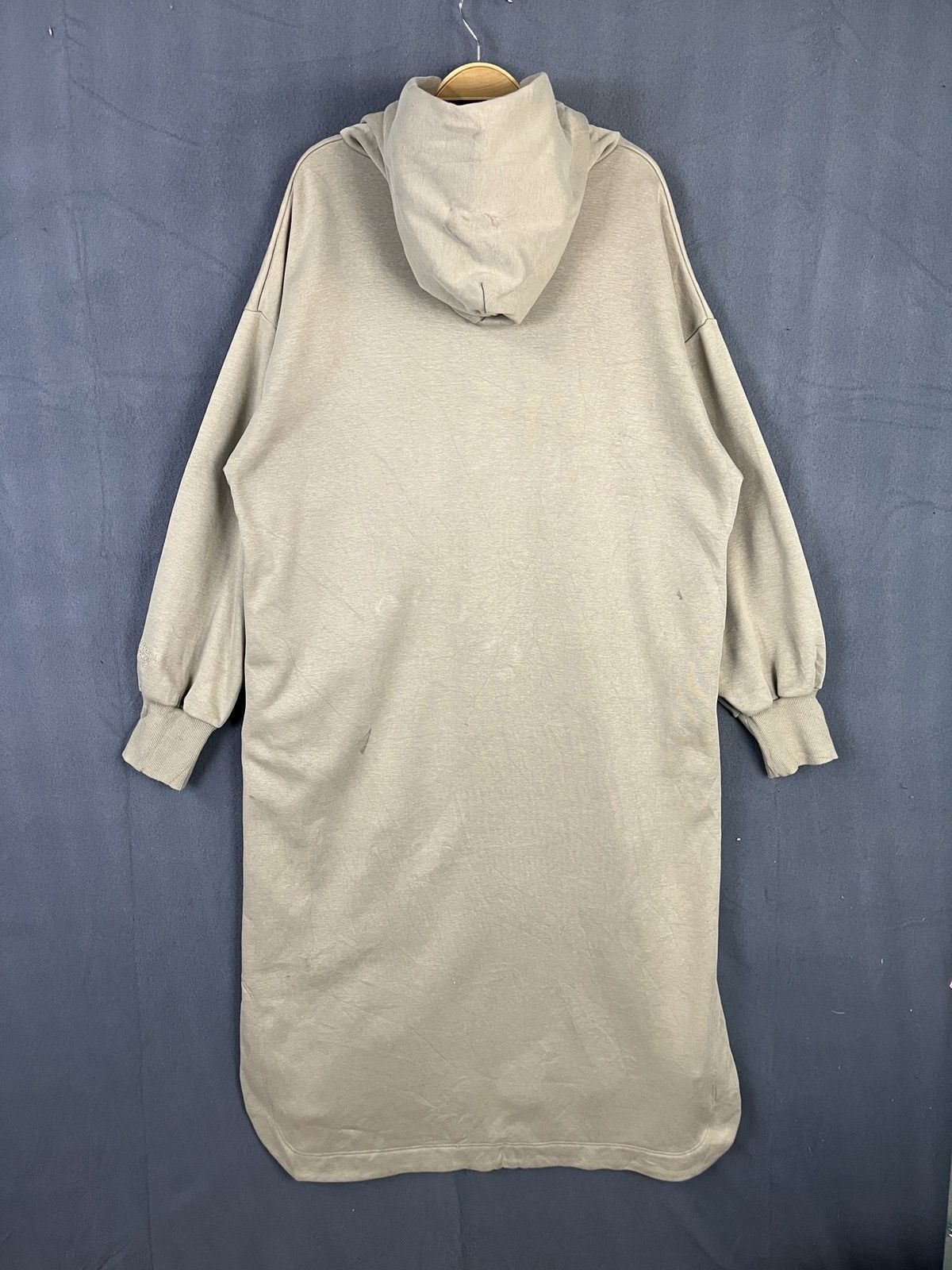 Beams Plus × Japanese Brand Tigora by BEAMS DESIGN Long Oversized Hoodie Size XL / US 12-14 / IT 48-50 - 2 Thumbnail