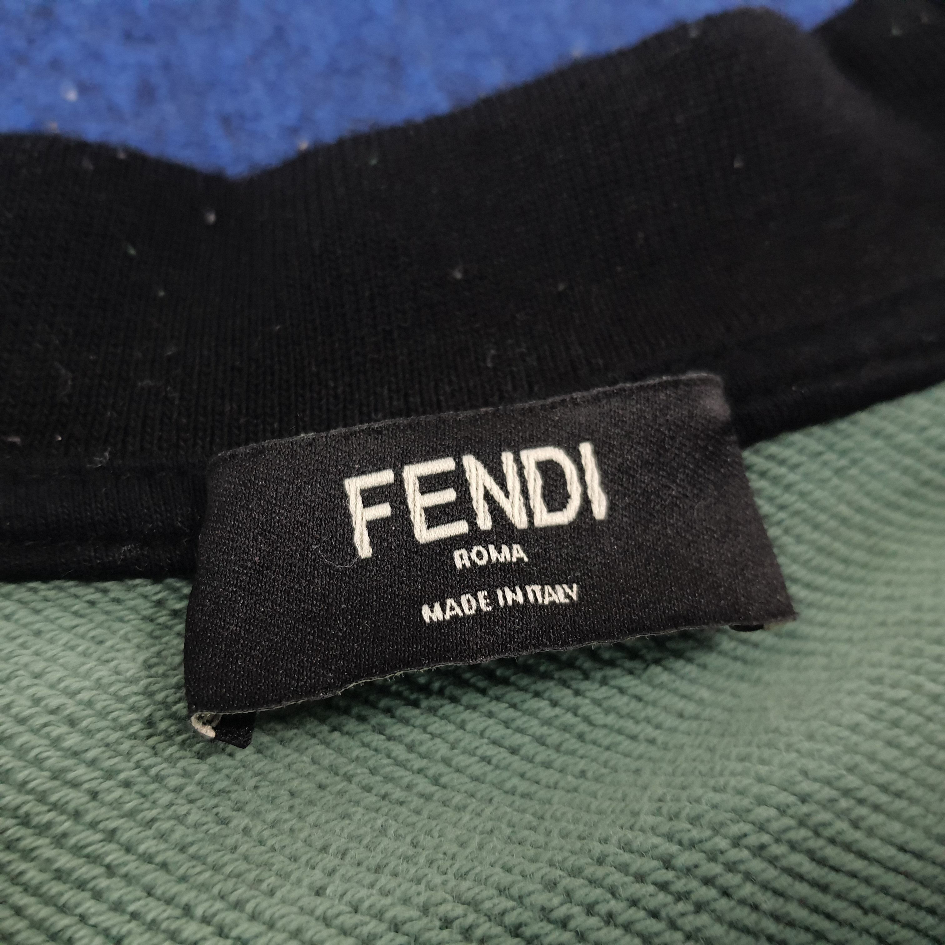 Fendi × Vintage Vintage FENDI Designer Sweatshirt C234N25 Size US L / EU 52-54 / 3 - 5 Thumbnail