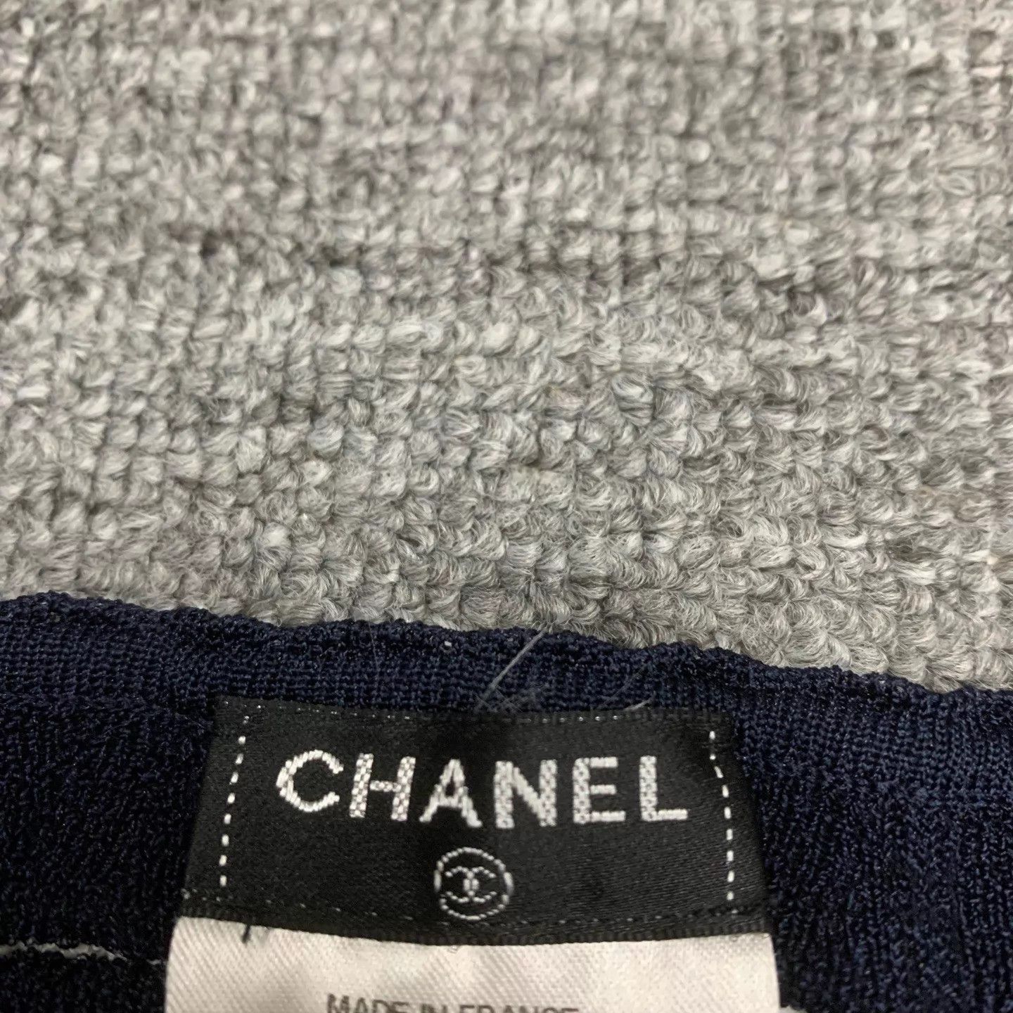 Chanel Chanel Deep Blue Bow Knit Cami Maxi Dress 38 95New Size S / US 4 / IT 40 - 4 Thumbnail