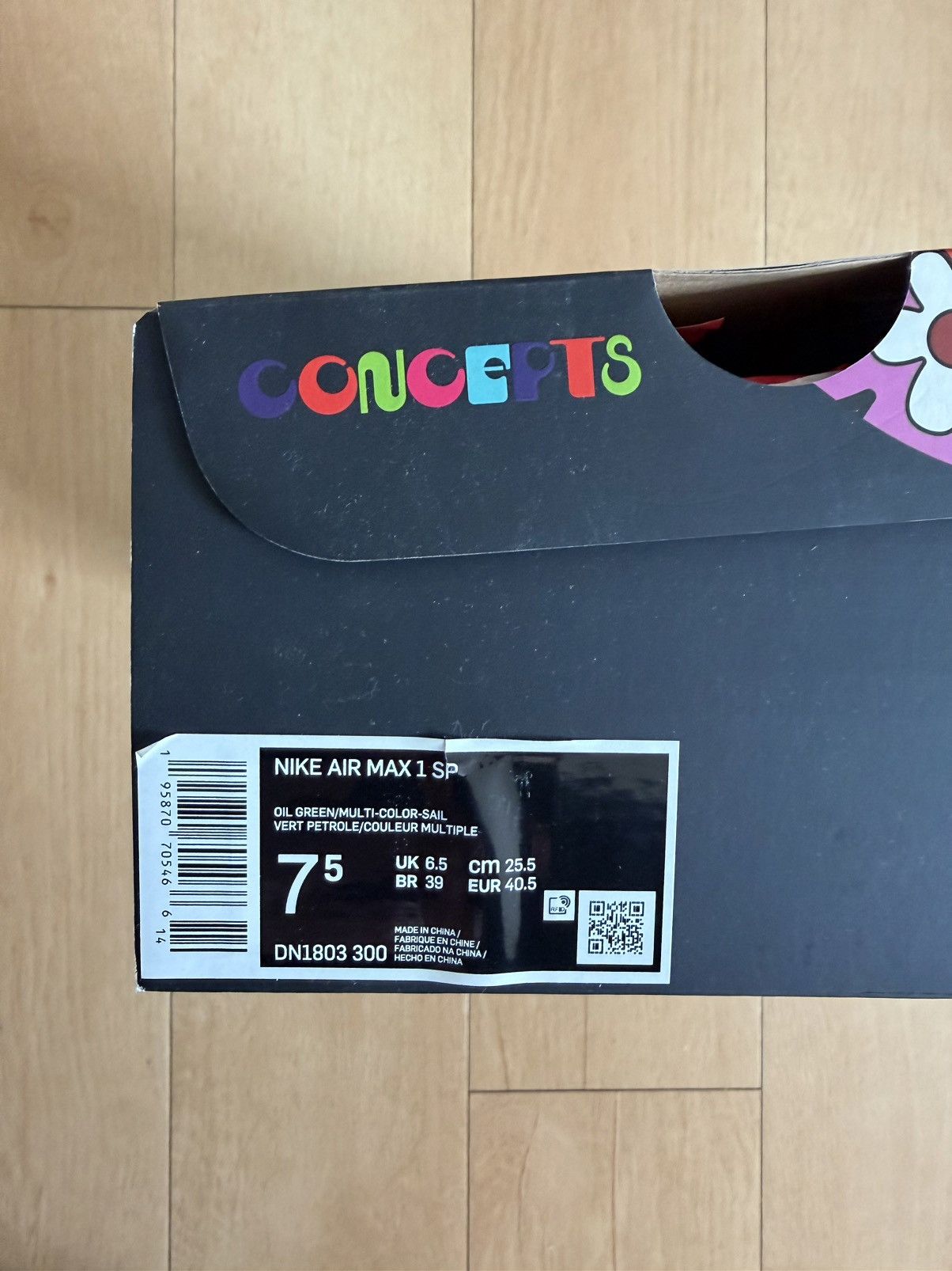 CNCPTS × Nike Nike x Concepts Air Max 1 SP “Mellow” Size US 7.5 / EU 40-41 - 9 Thumbnail