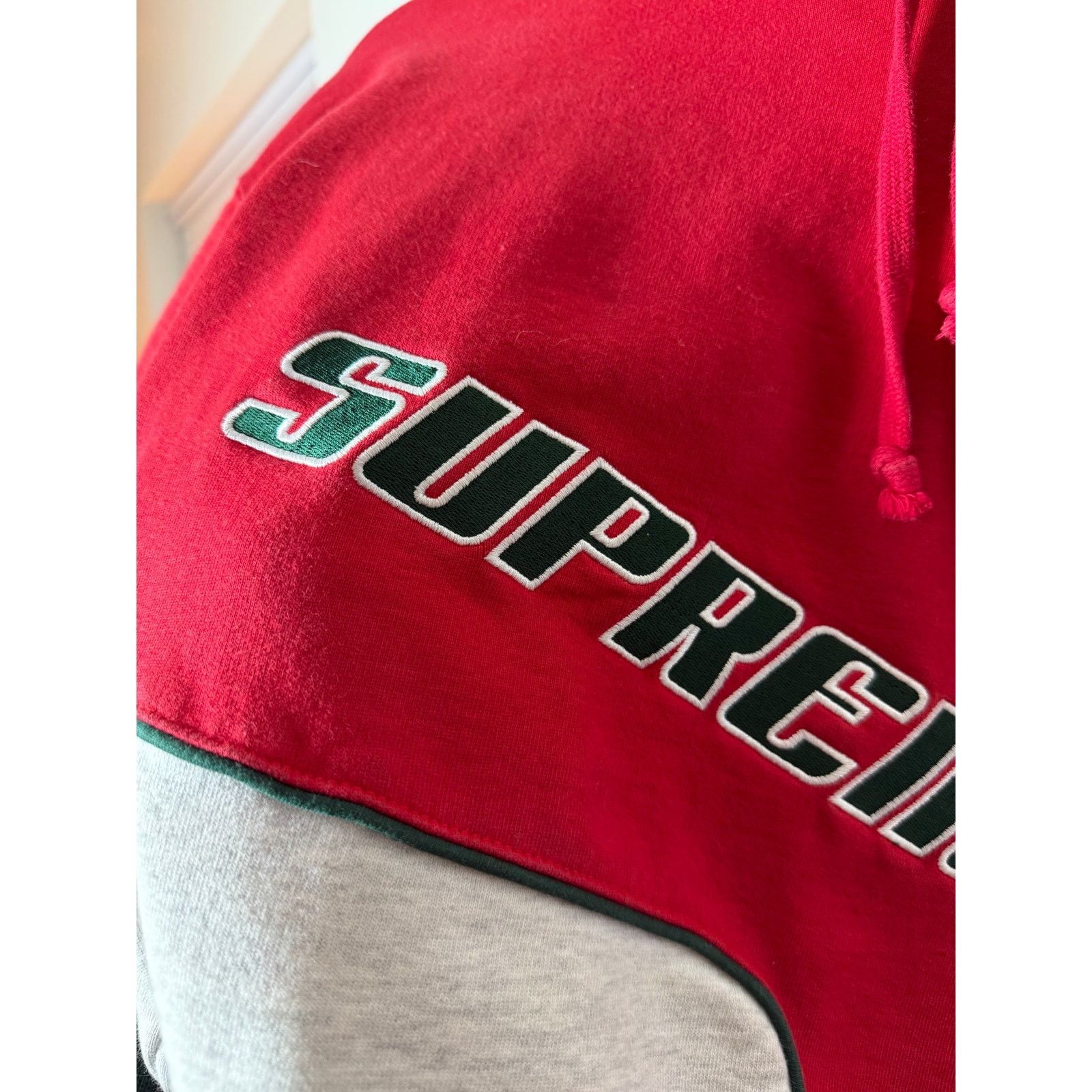 Supreme Supreme Big S Embroidered Hooded Sweatshirt Size US M / EU 48-50 / 2 - 2 Thumbnail