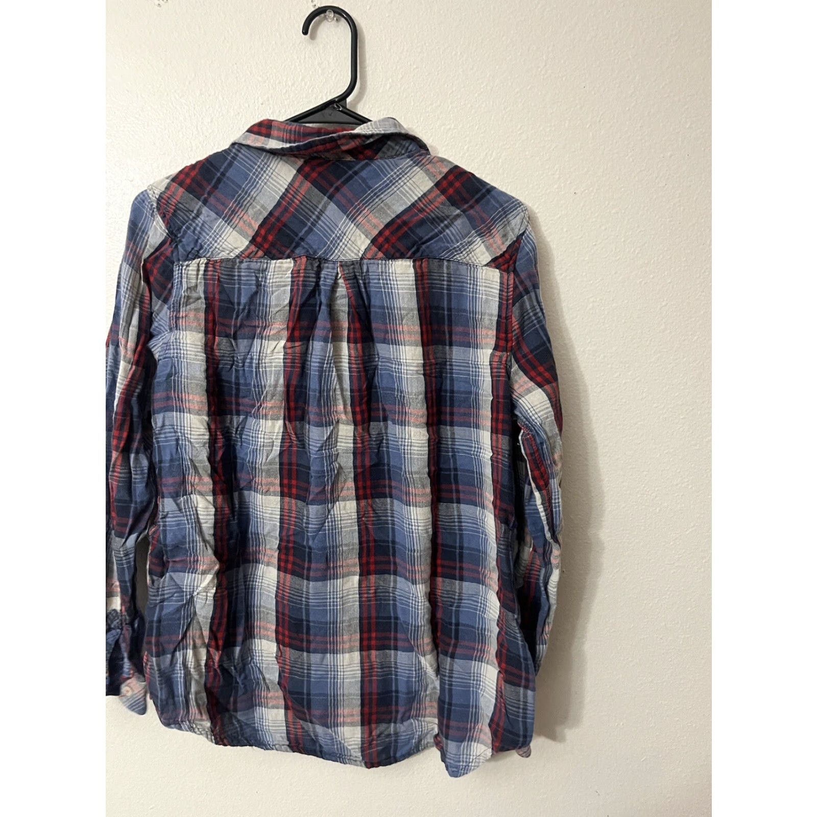 Kenneth Cole KENNETH COLE NEW YORK Shirt Men L Flannel Plaid Multicolor Button-Up Casual Workwear Knit Cotton Blend Slim Fit 3D All Seasons Fall Winter Spring Size US L / EU 52-54 / 3 - 2 Thumbnail