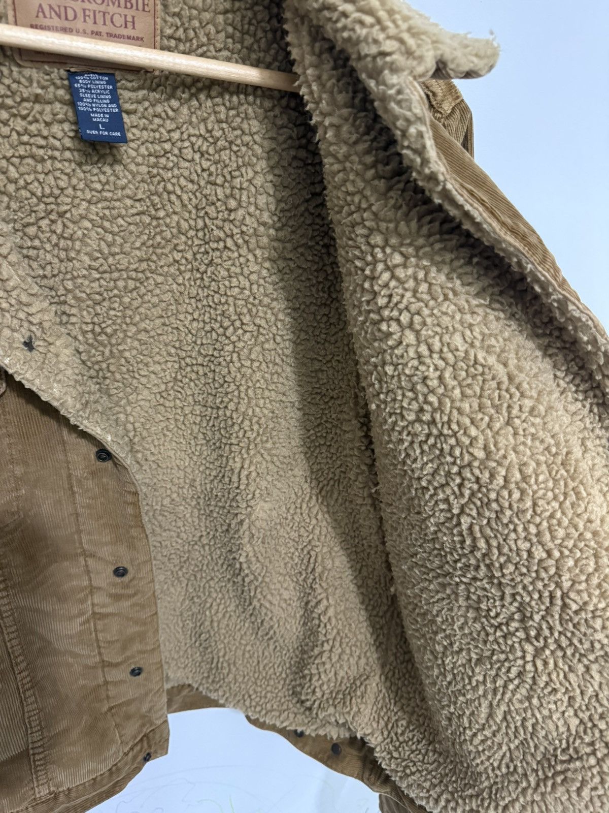 Abercrombie & Fitch Vintage Abercrombie & Fitch Workwear Corduroy Brown Jacket Size US XL / EU 56 / 4 - 6 Thumbnail
