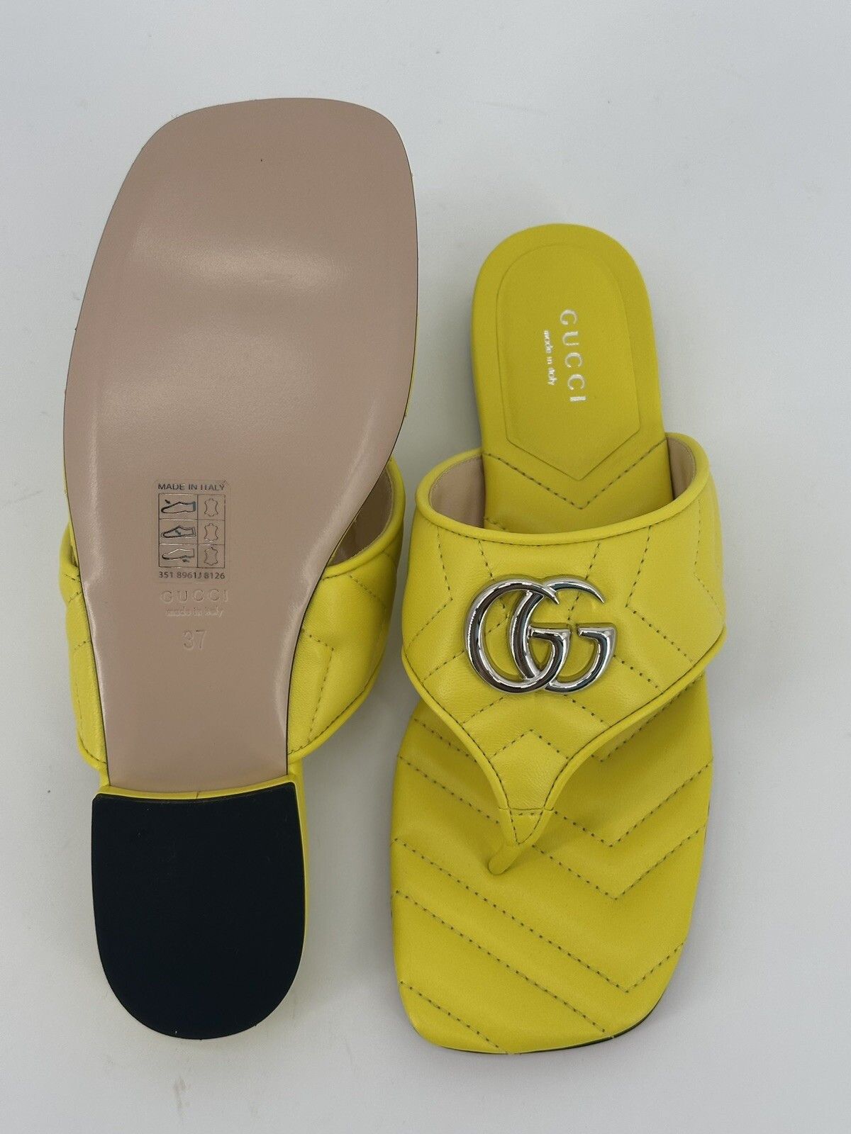 Gucci New Gucci Marmont Sandals Size-IT-37 / US-7 Size US 7 / IT 37 - 8 Thumbnail