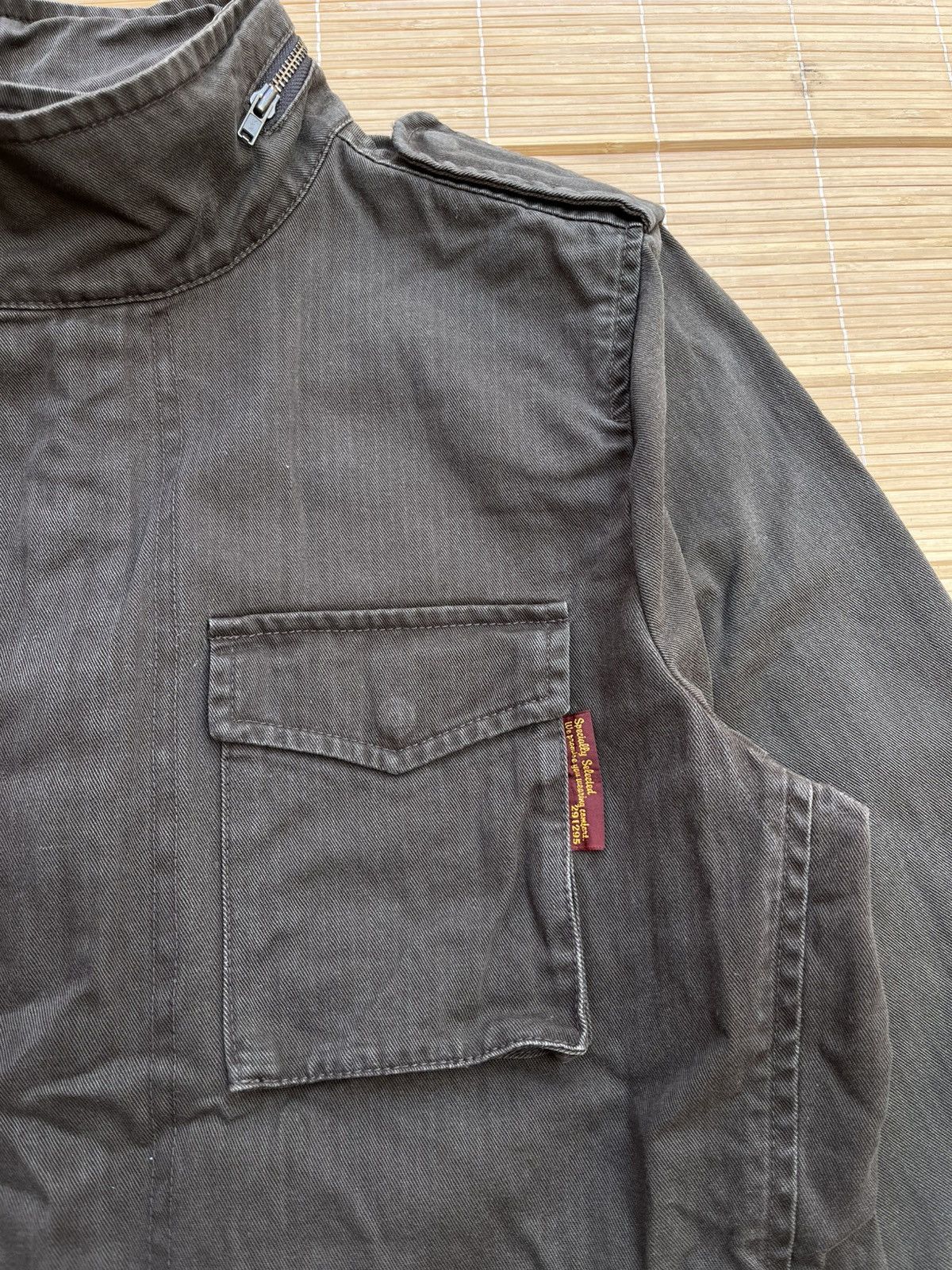 Le Grande Bleu (L.G.B.) Vtg 291295 homme M-65 military field jacket if six was nine Size US L / EU 52-54 / 3 - 4 Thumbnail