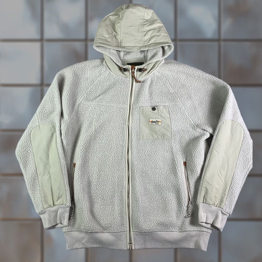 Howler Brothers Howler Brothers Sweater Hoodie Sherpa Mens Large Ivory Full Zip L Mens Full Zip Fleece Heed the Call Size US L / EU 52-54 / 3 - 1 Thumbnail
