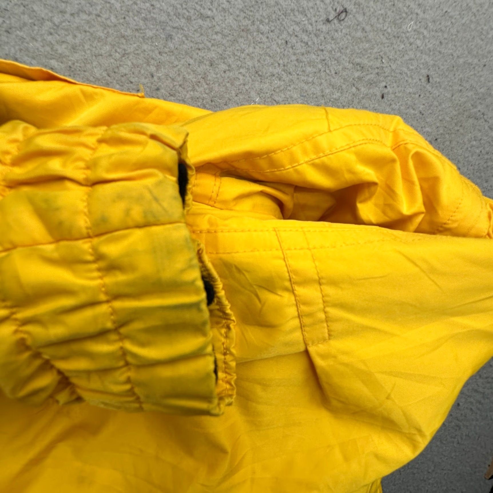 Equipment Killy Recco Jacket Mens Large Yellow Hooded Polyester Ski 44 Regular Parka Jacket Accessories Size US L / EU 52-54 / 3 - 7 Thumbnail