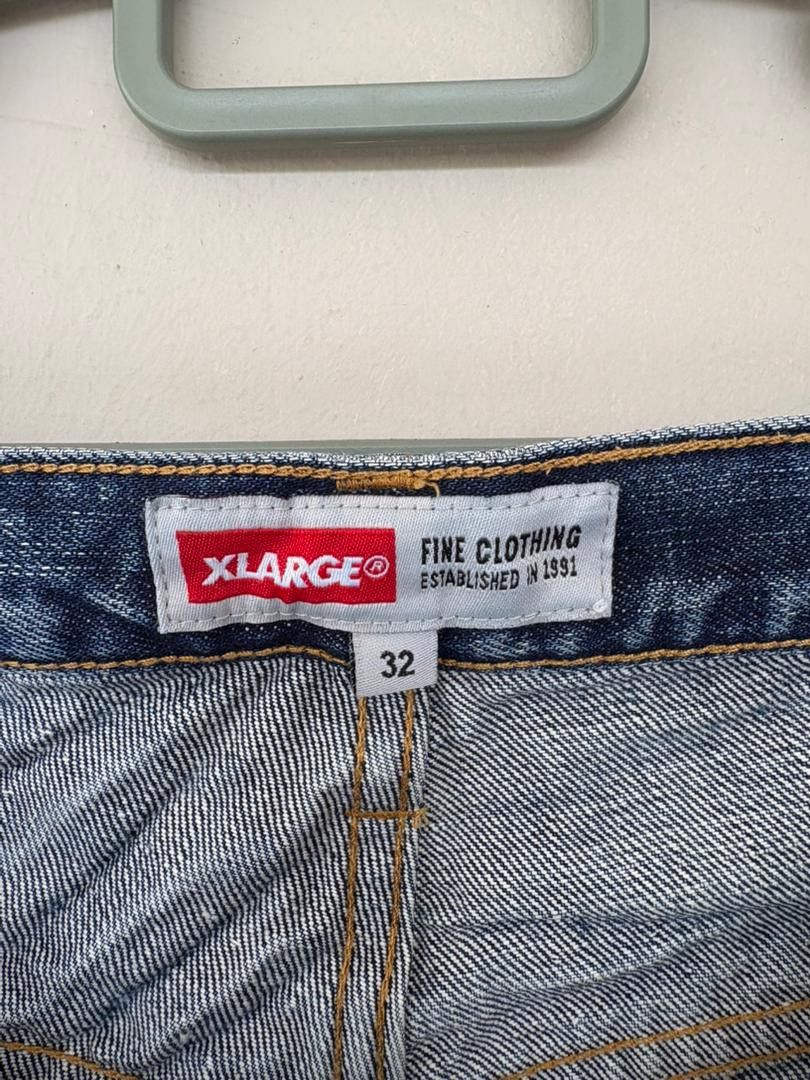 Japanese Brand Vtg XLarge Denim Pant Selvedge Distressed Denim Size US 32 / EU 48 - 13 Thumbnail