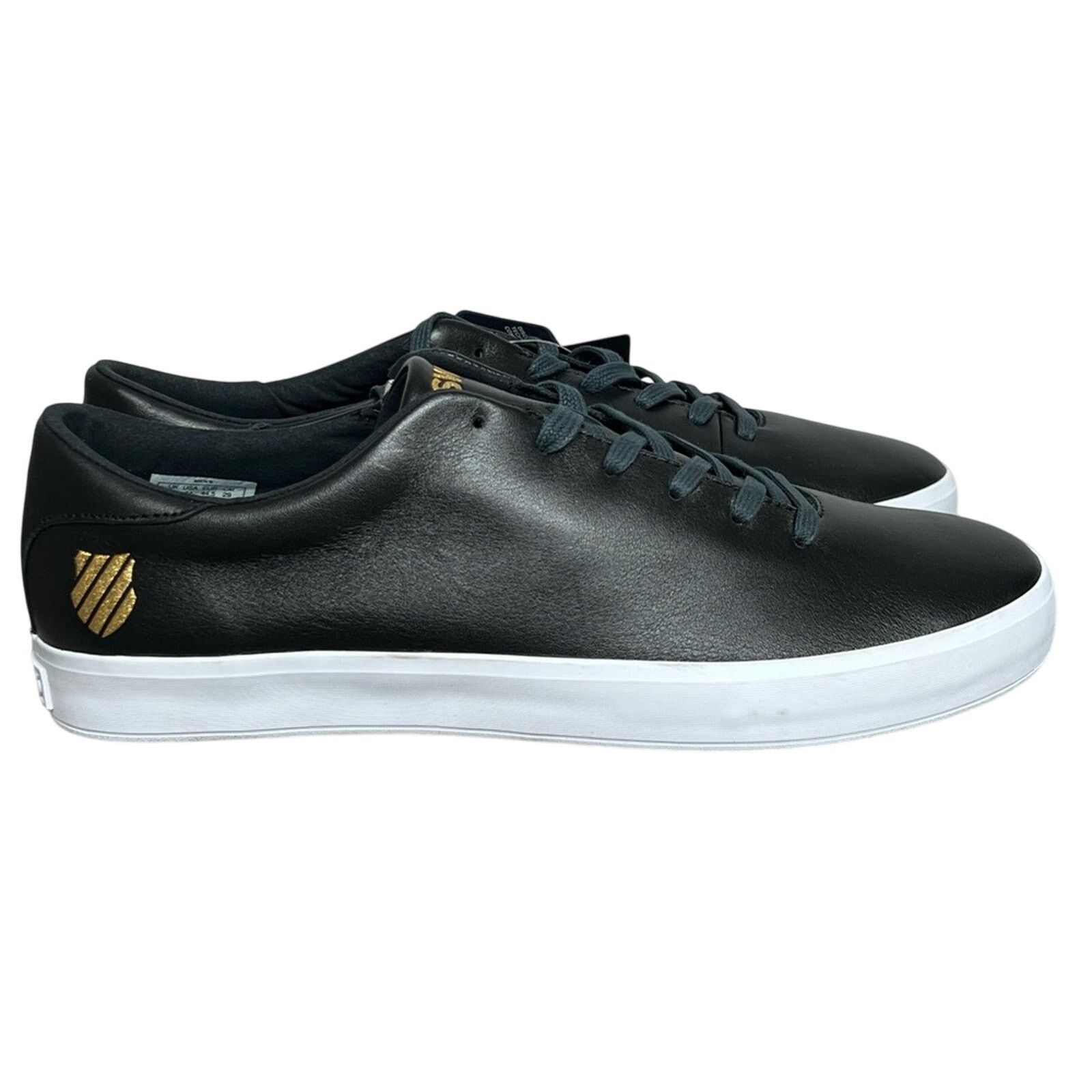 K-Swiss K-Swiss Men’s Court Pro Startup Low Risk Ortholite Black NWT Size US 11 / EU 44 - 3 Thumbnail