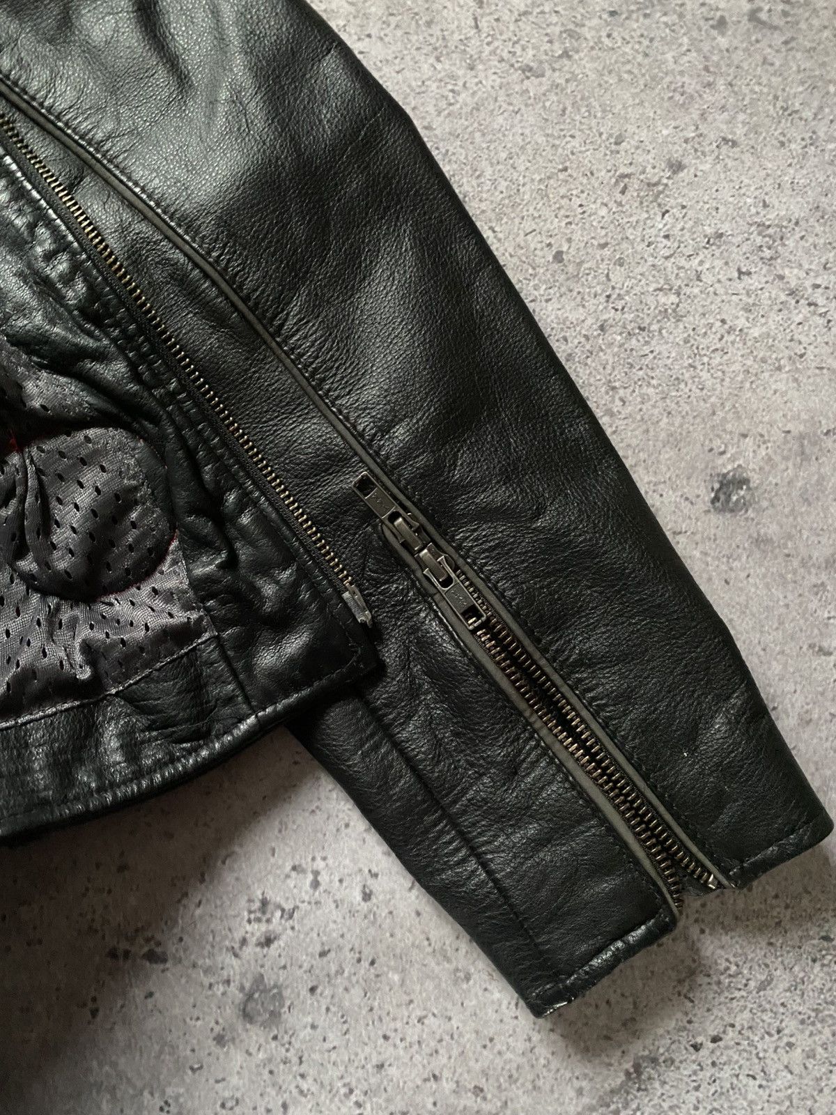 Harley Davidson Harley Davidson Willie G Skull Leather Jacket Reflective Y2K Size M / US 6-8 / IT 42-44 - 19 Thumbnail