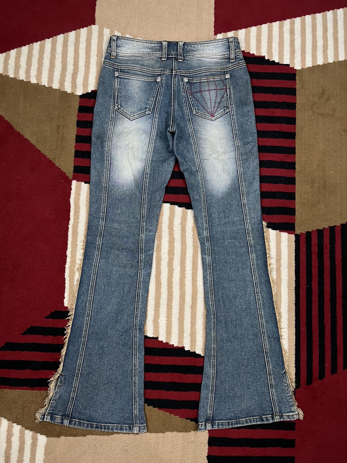 Hysteric Glamour × Japanese Brand × Tornado Mart ALGONQUINS Bootcut Jeans Size US 29 - 6 Thumbnail